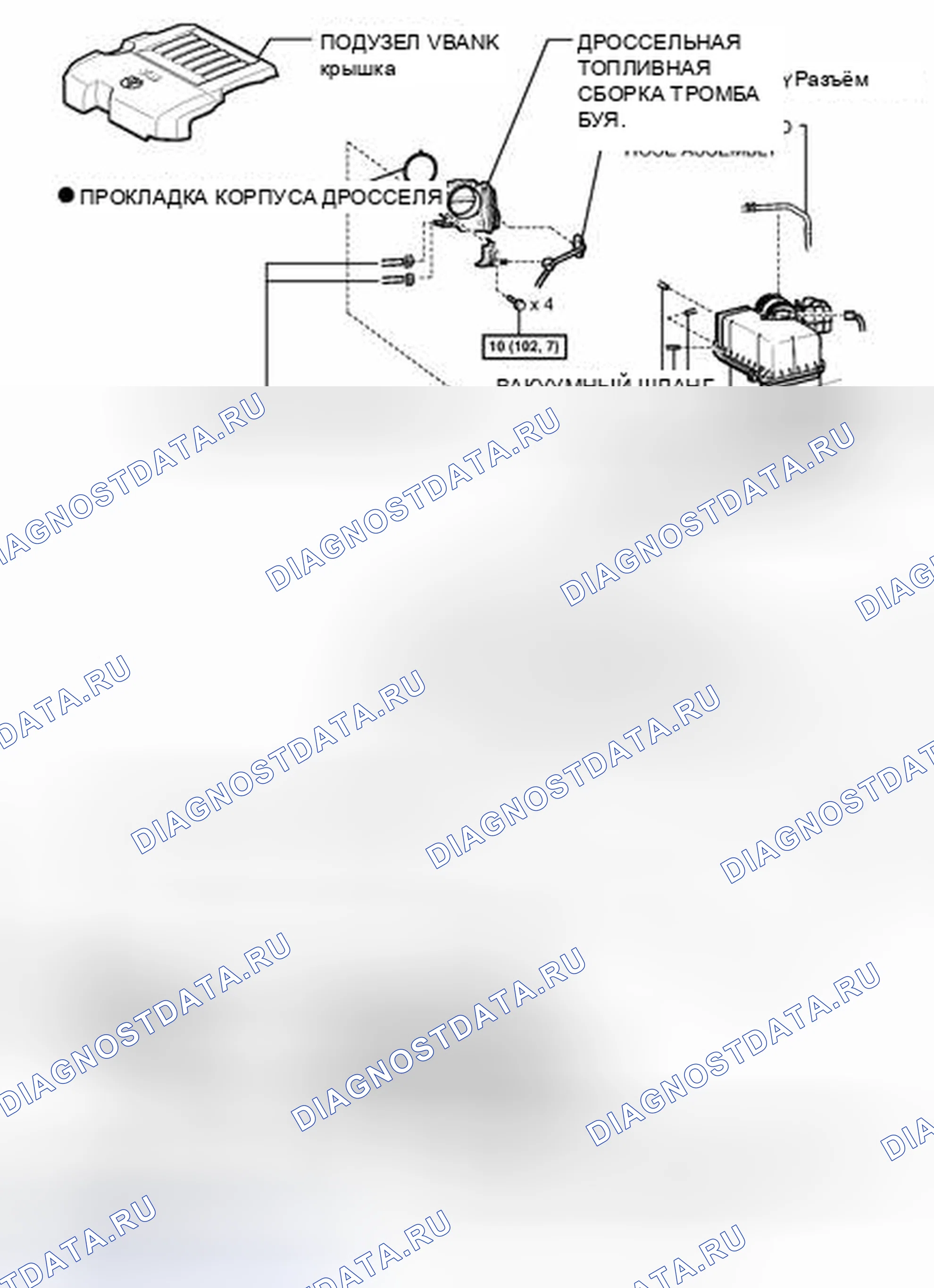 Рис. 533: ИЛЛЮСТРАЦИЯ. Toyota Highlander II рестайлинг