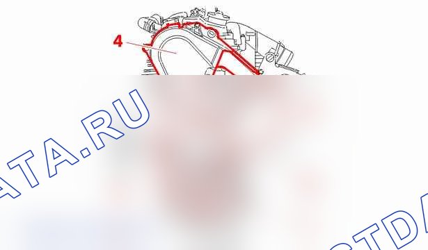 Снятие - установка: ремень ГРМ (при снятом двигателе) — b1ek1s4d. Peugeot 607 I