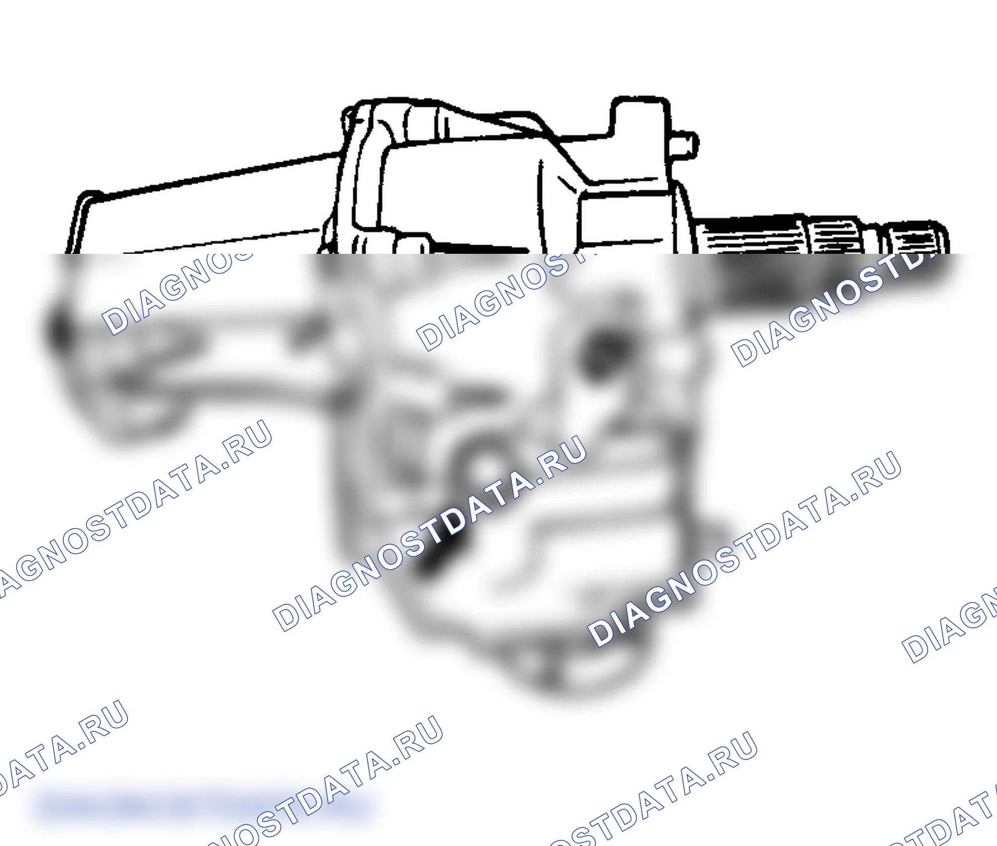 Рис. 2: ЗАМЕНА МАСЛА РАЗДАТОЧНОЙ КОРОБКИ. Hyundai Santa Fe I