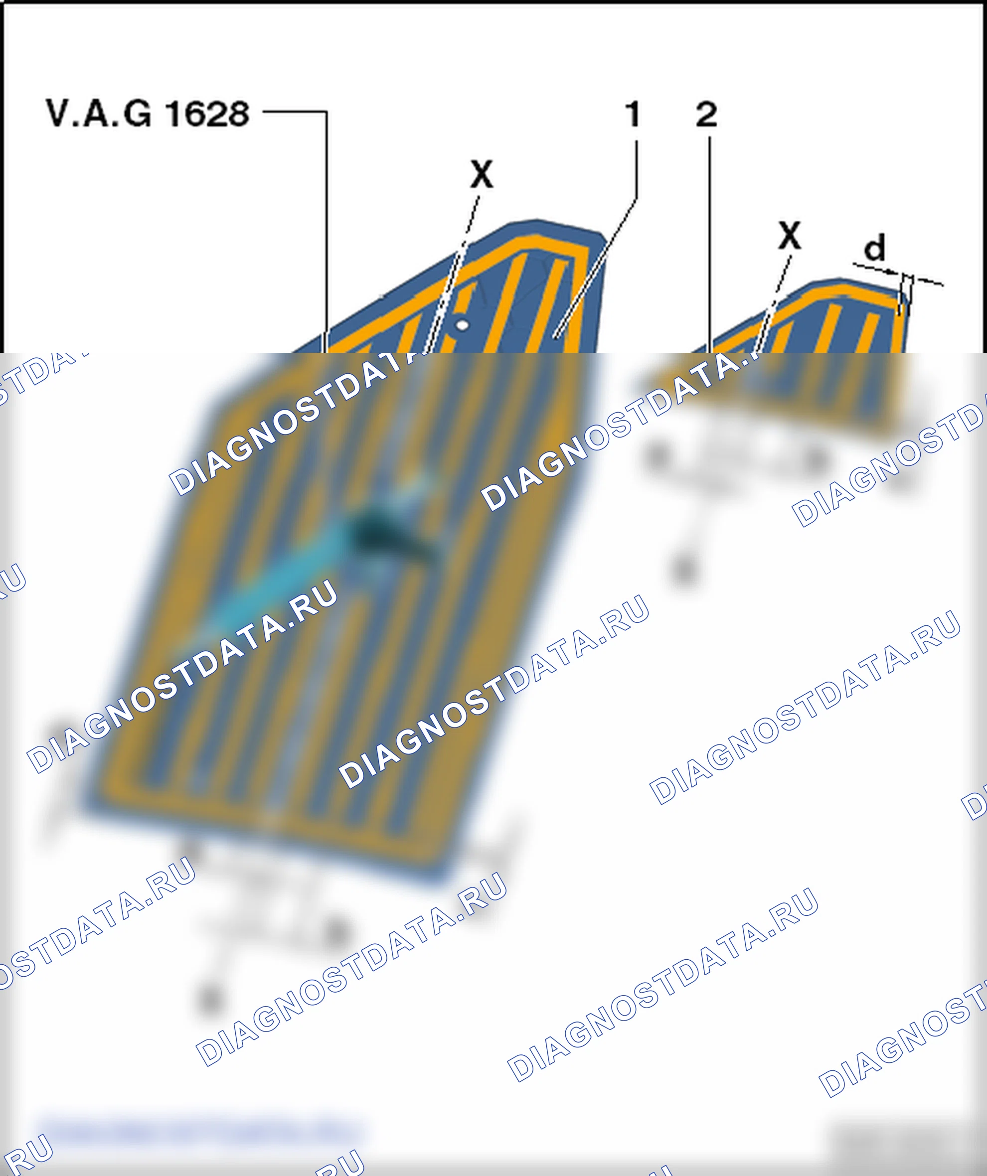 Облицовка потолка. SEAT Alhambra Ii
