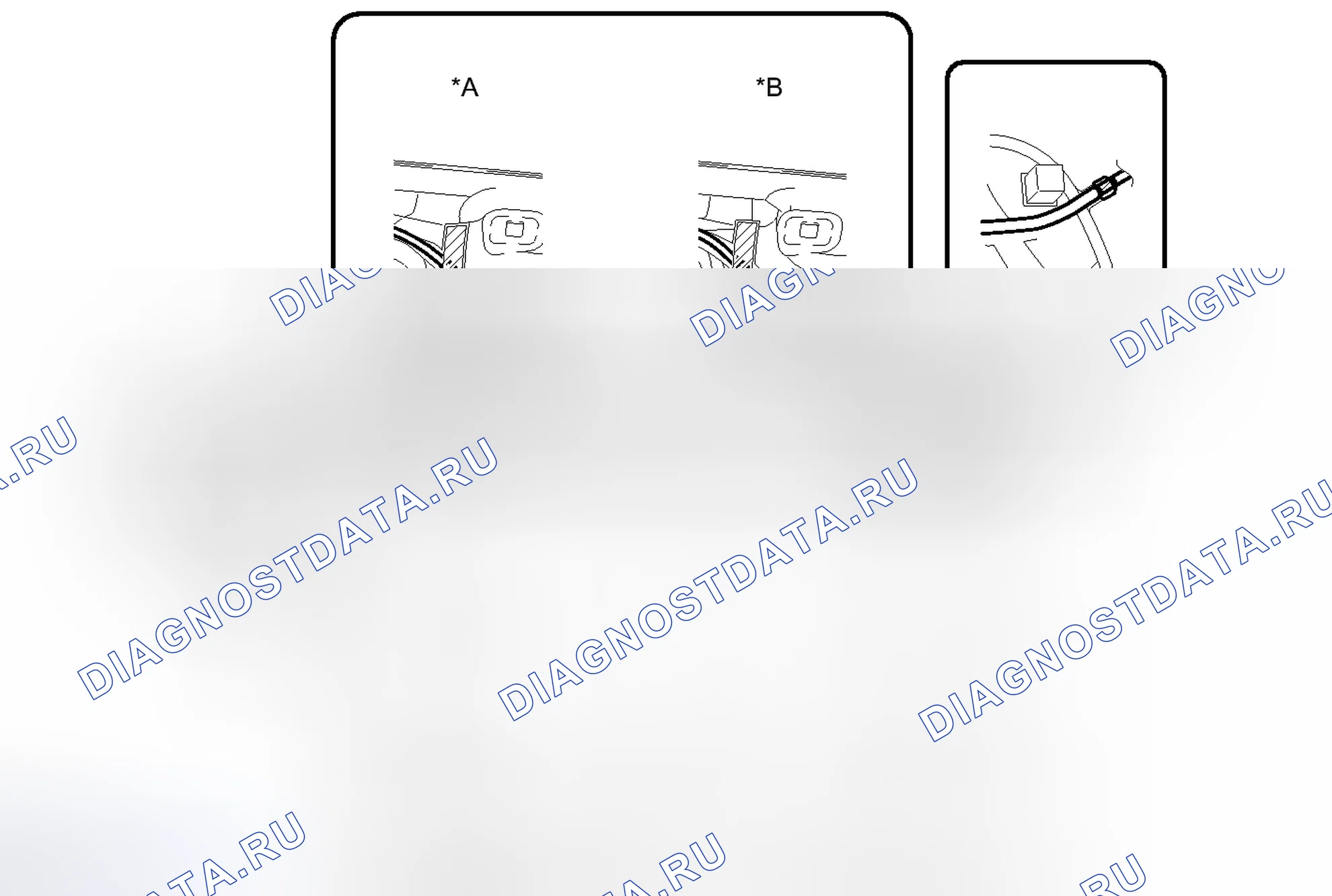 Рис. 586: ДЕМОНТАЖ. Toyota Prius III рестайлинг