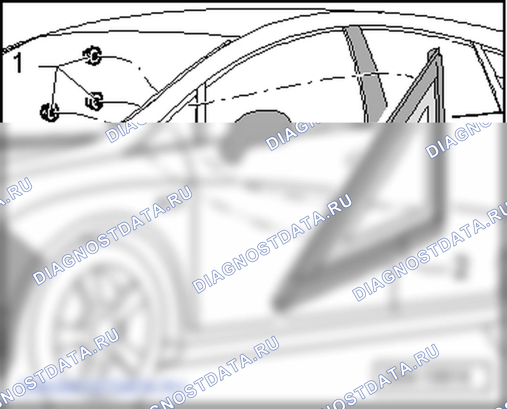 Привинчиваемые боковые стёкла (Кузов, наружные арматурные работы). SEAT Leon Ii