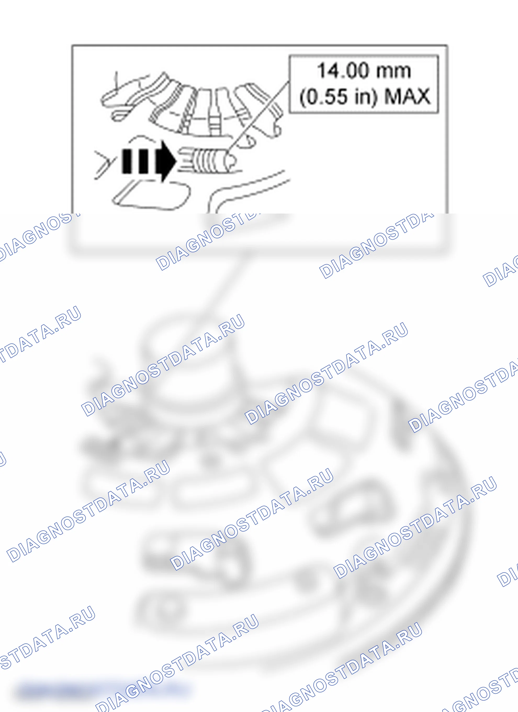Рис. 1: УСТАНОВКА. Lincoln Mark LT I