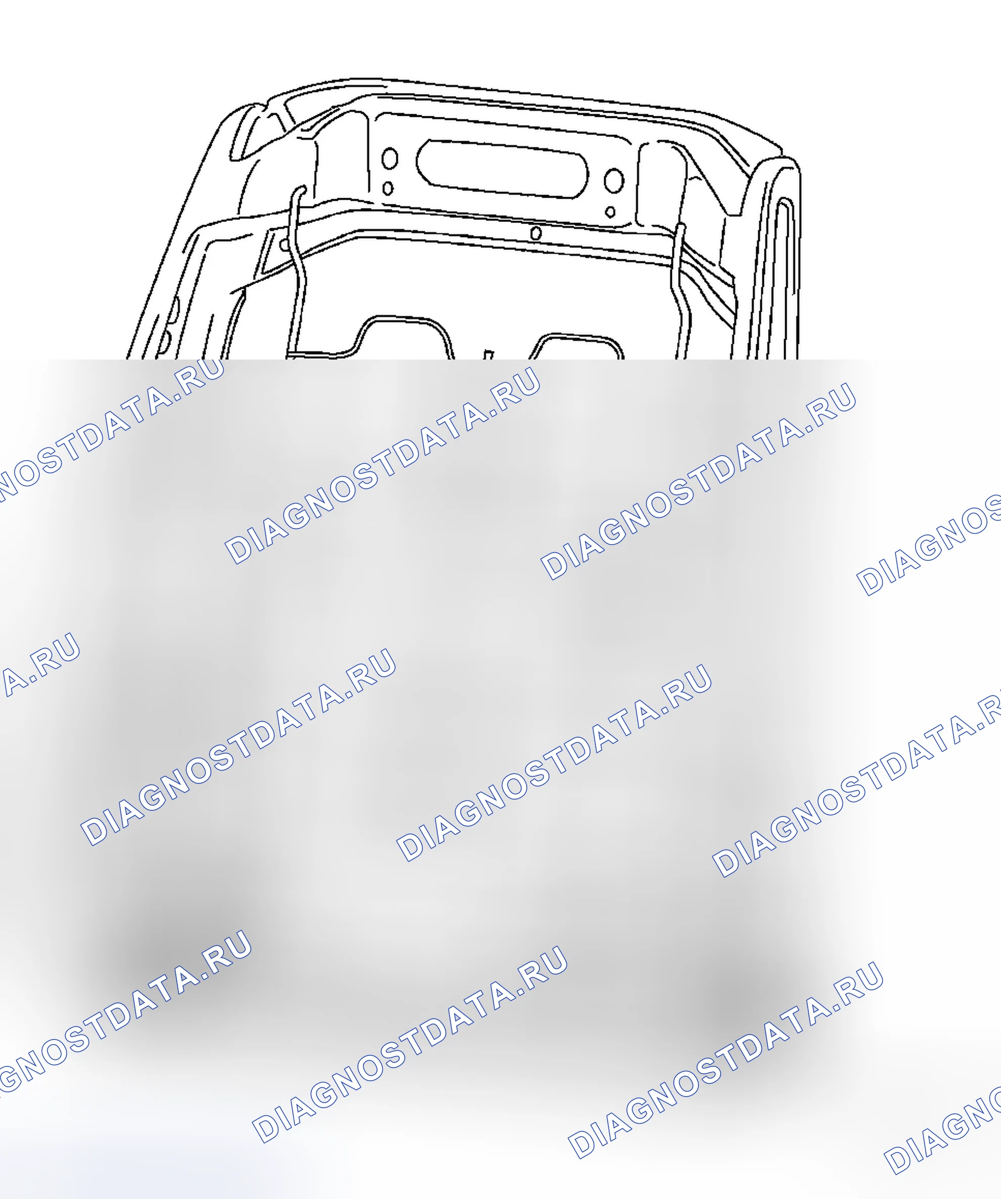 Рис. 130: РЕКЛАЙНЕР СИДЕНЬЯ С ЭЛЕКТРОПРИВОДОМ. Dodge Magnum I рестайлинг
