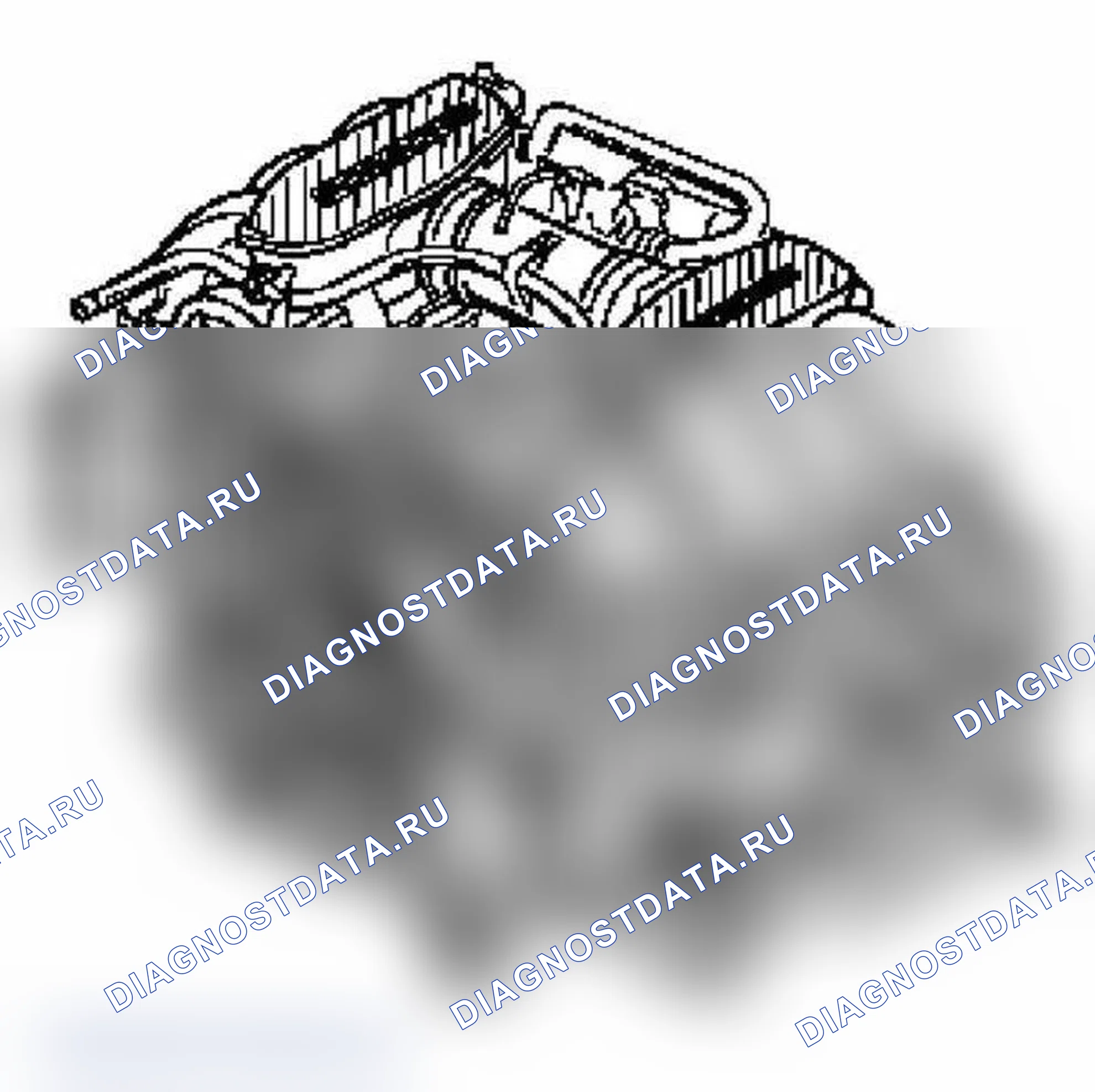 Рис. 108: ДЕМОНТАЖ ДВИГАТЕЛЯ, M96/20 (2,5 л) С МЕХАНИЧЕСКОЙ КОРОБКОЙ ПЕРЕДАЧ. Porsche Boxster S 986 рестайлинг