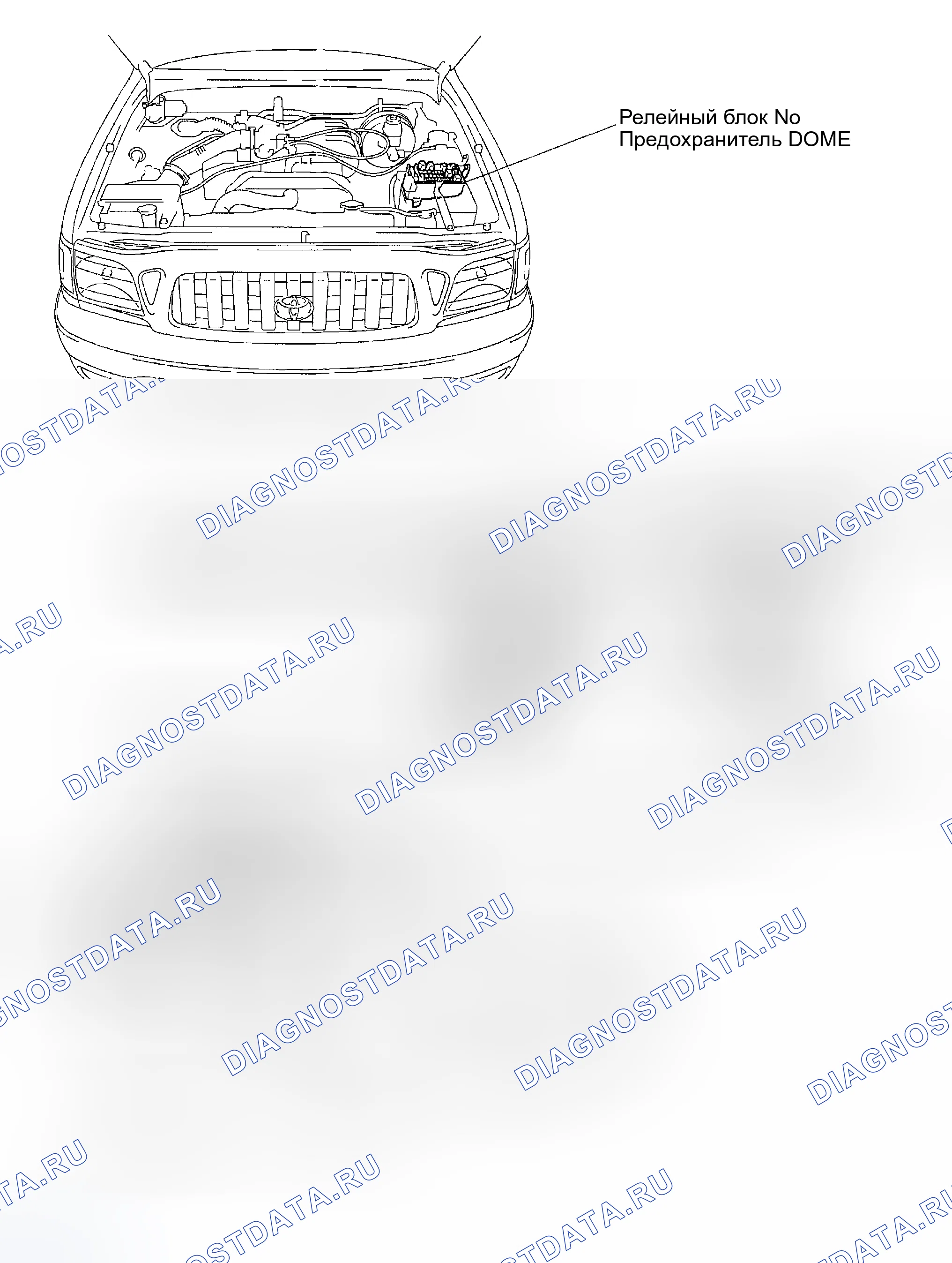 Рис. 1: РАСПОЛОЖЕНИЕ. Toyota Tacoma I рестайлинг