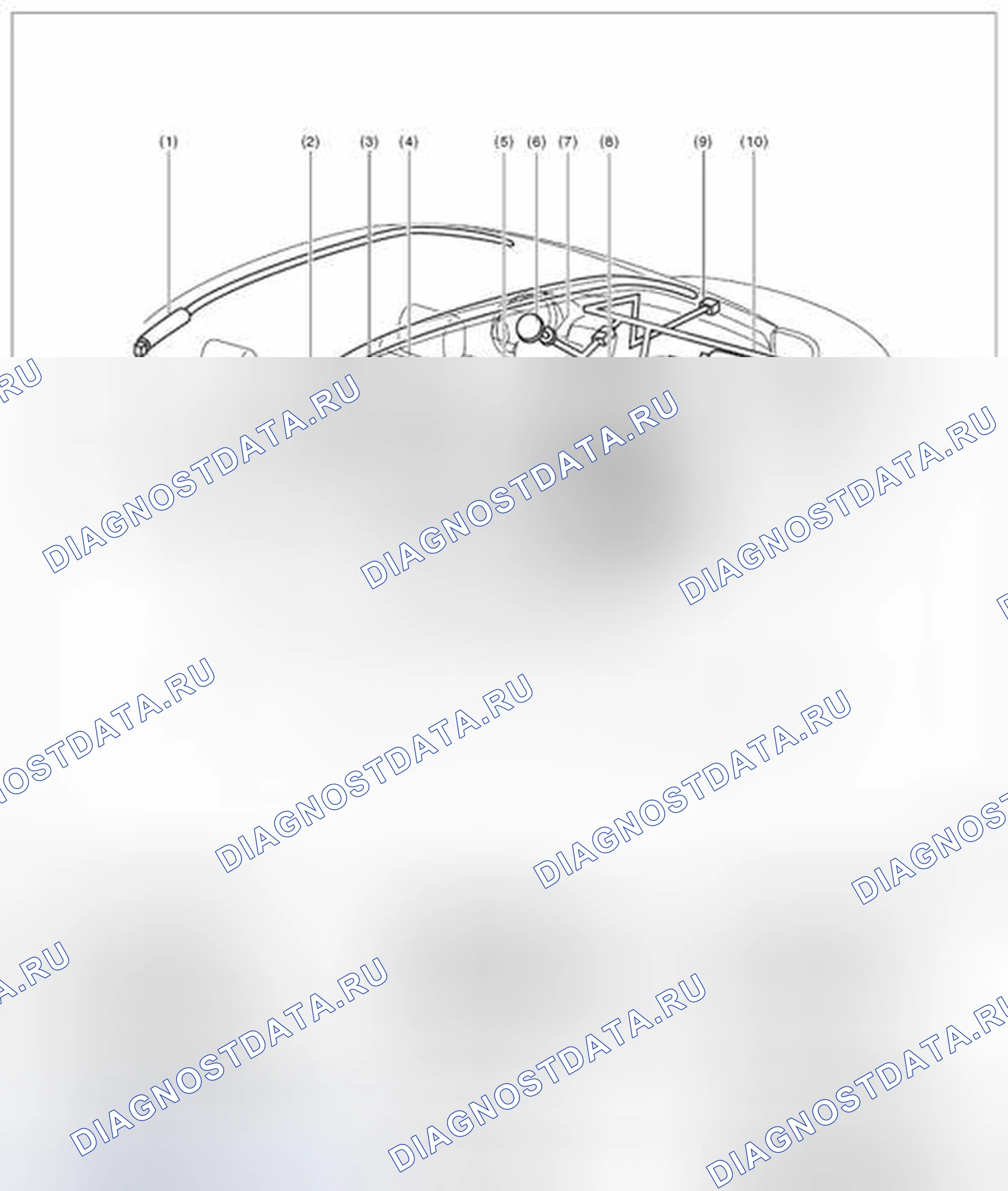 Рис. 232: КОМПОНЕНТ. Subaru Impreza GK