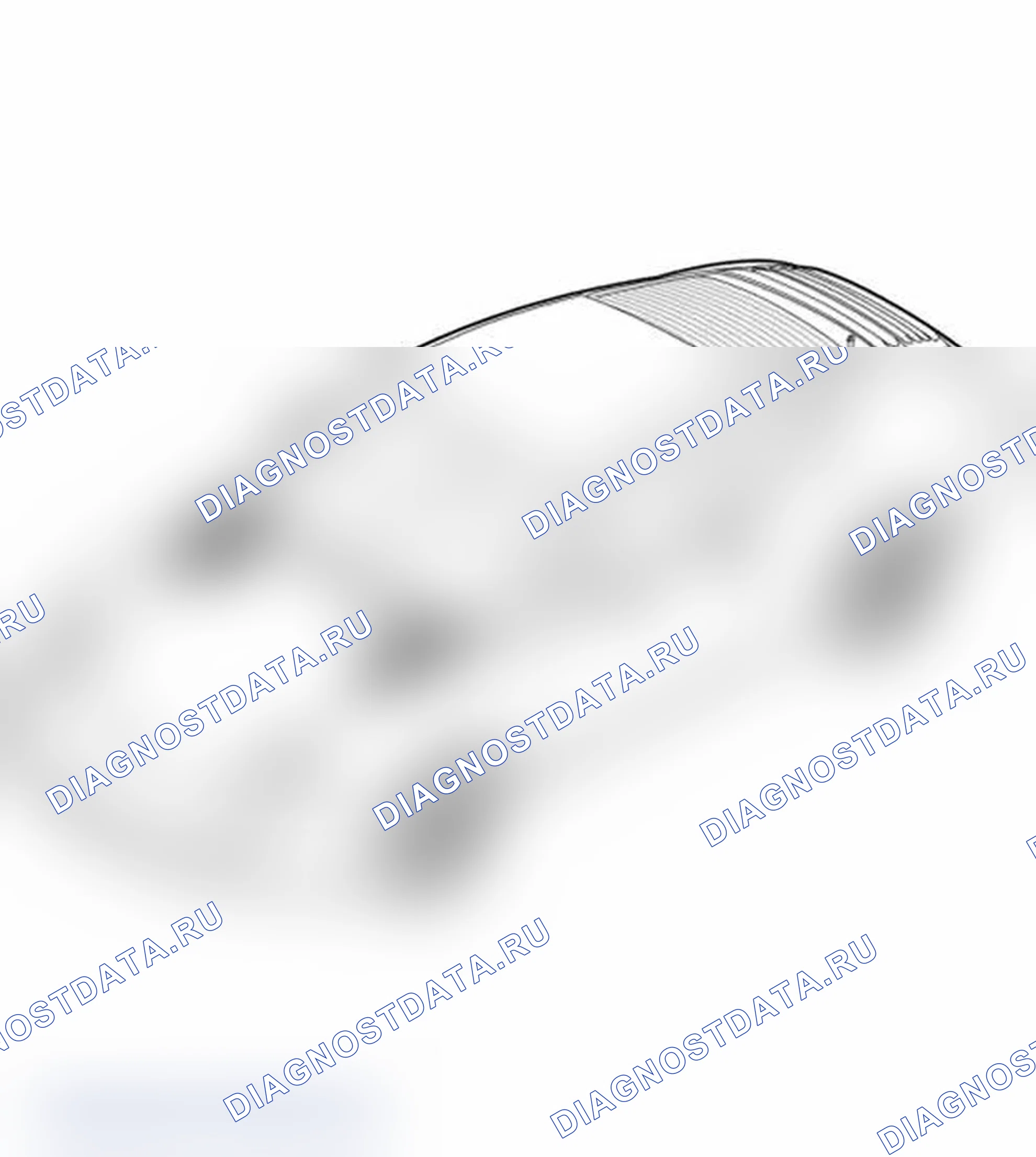 Рис. 42: Снятие крышки. Porsche 911 GT3 997