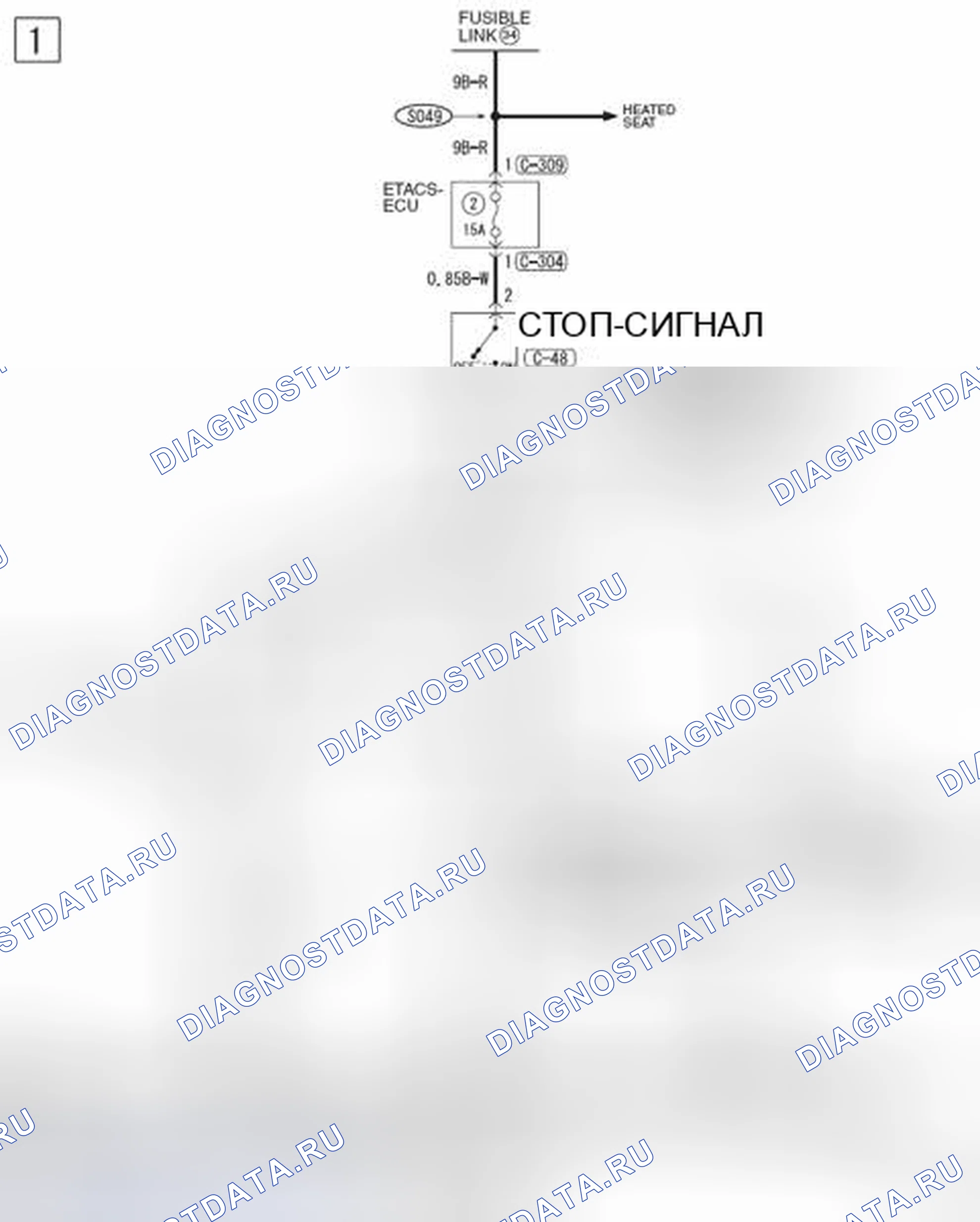 Рис. 257: СВЕТОФОР. Mazda MX-5 NB