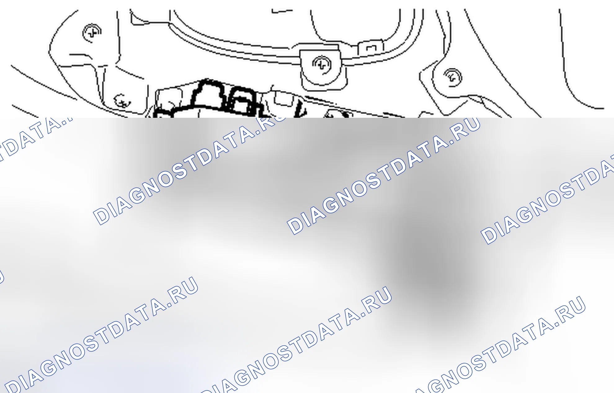 Рис. 286: ДЕМОНТАЖ. Toyota Camry XV40 рестайлинг