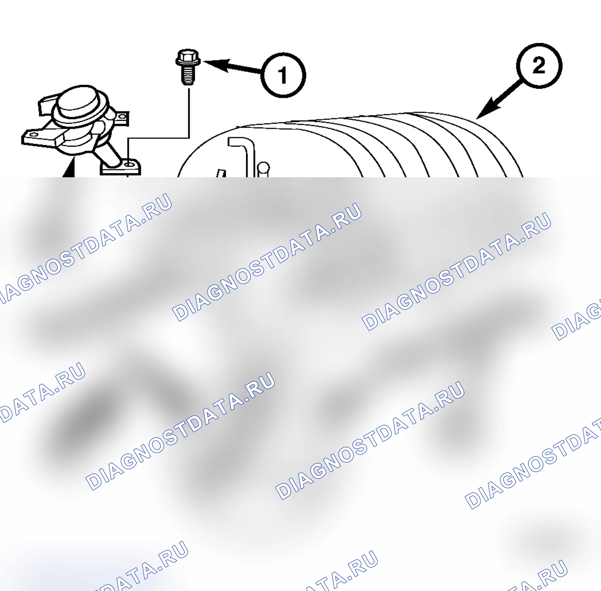Рис. 110: ВПУСКНОЙ КОЛЛЕКТОР. Chrysler Crossfire I final