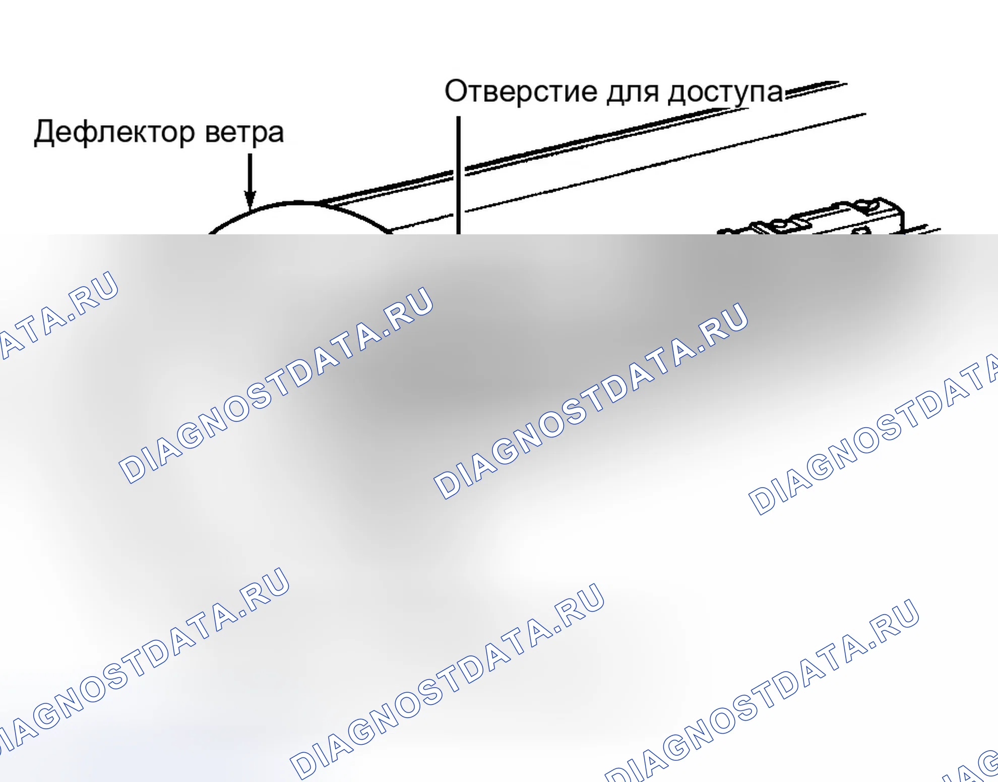 Рис. 2: Демонтаж и монтаж. Jeep Grand Cherokee ZJ рестайлинг