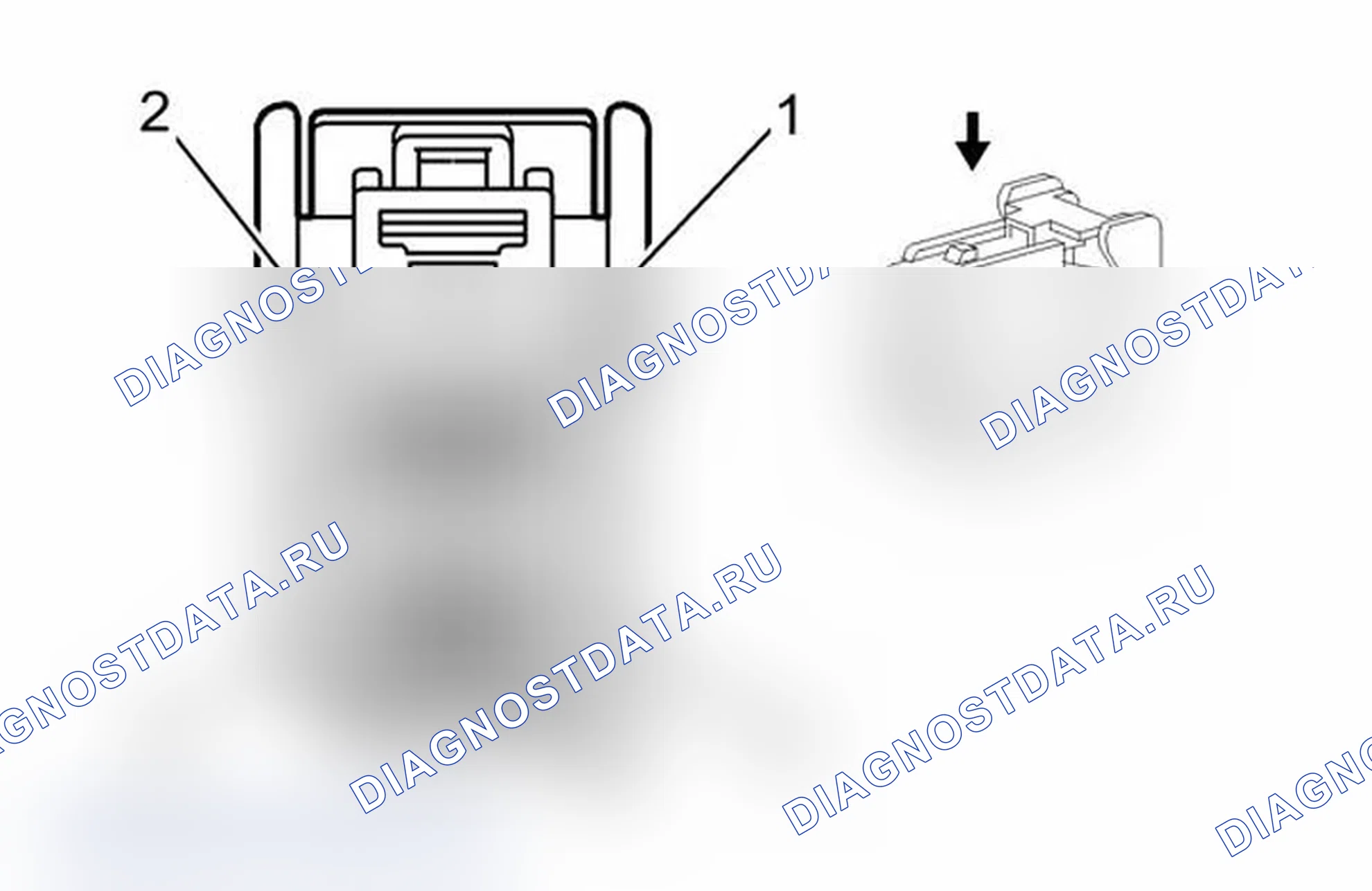 Рис. 358: Вентилятор вентиляции аккумуляторной батареи генератора (HP2). Chevrolet Tahoe III
