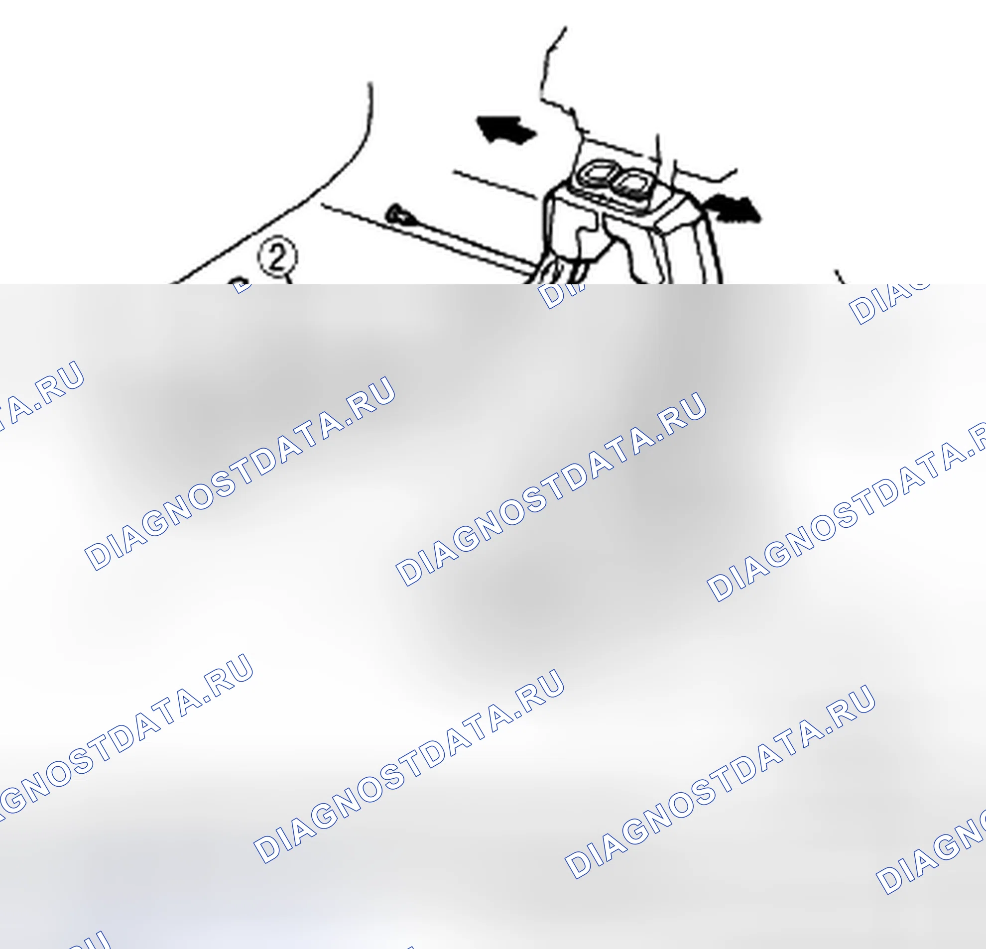 Рис. 29: ДЕМОНТАЖ / МОНТАЖ ЗАДНЕГО ТЕПЛОПРОВОДА. Mazda CX-7 I