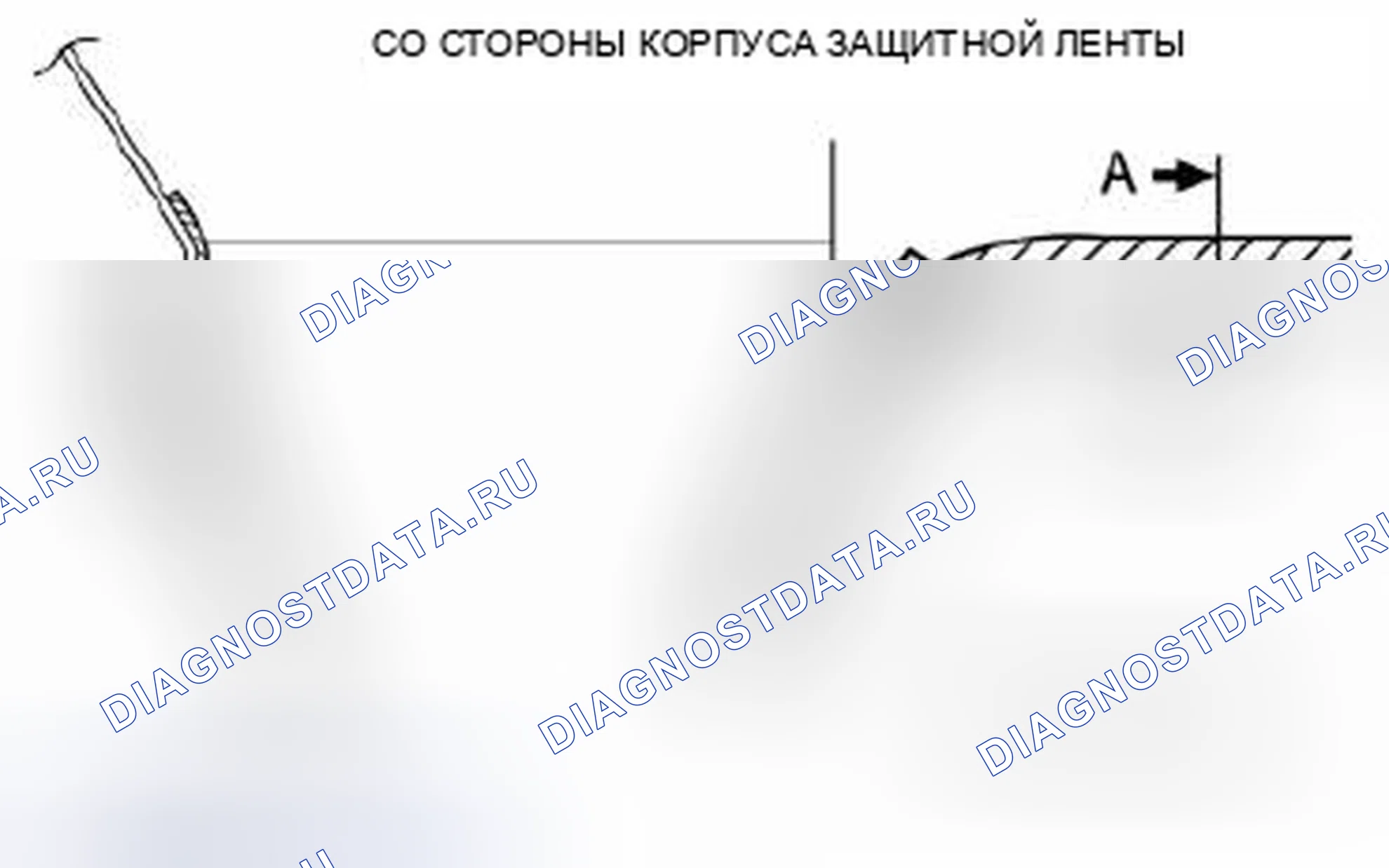 Рис. 53: СНЯТИЕ ОКОННОГО СТЕКЛА. Honda Civic IX рестайлинг