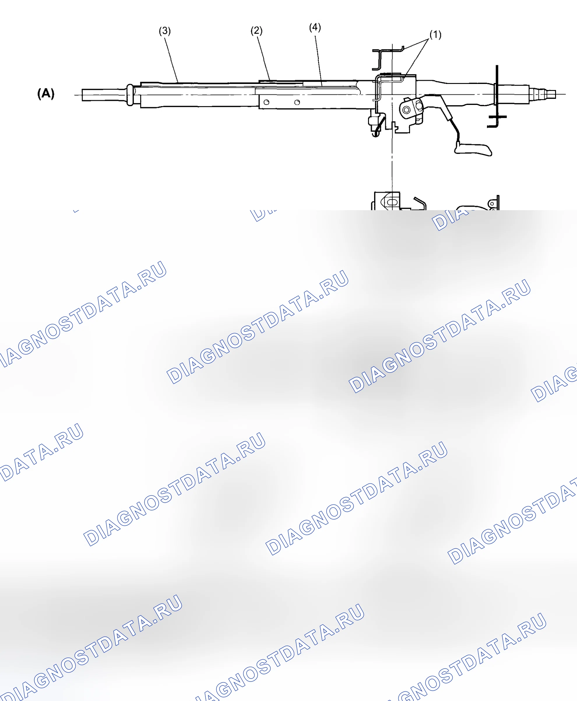 Рис. 2: ЭНЕРГОПОГЛОЩАЮЩИЙ МЕХАНИЗМ. Subaru Impreza WRX STI GD рестайлинг 2