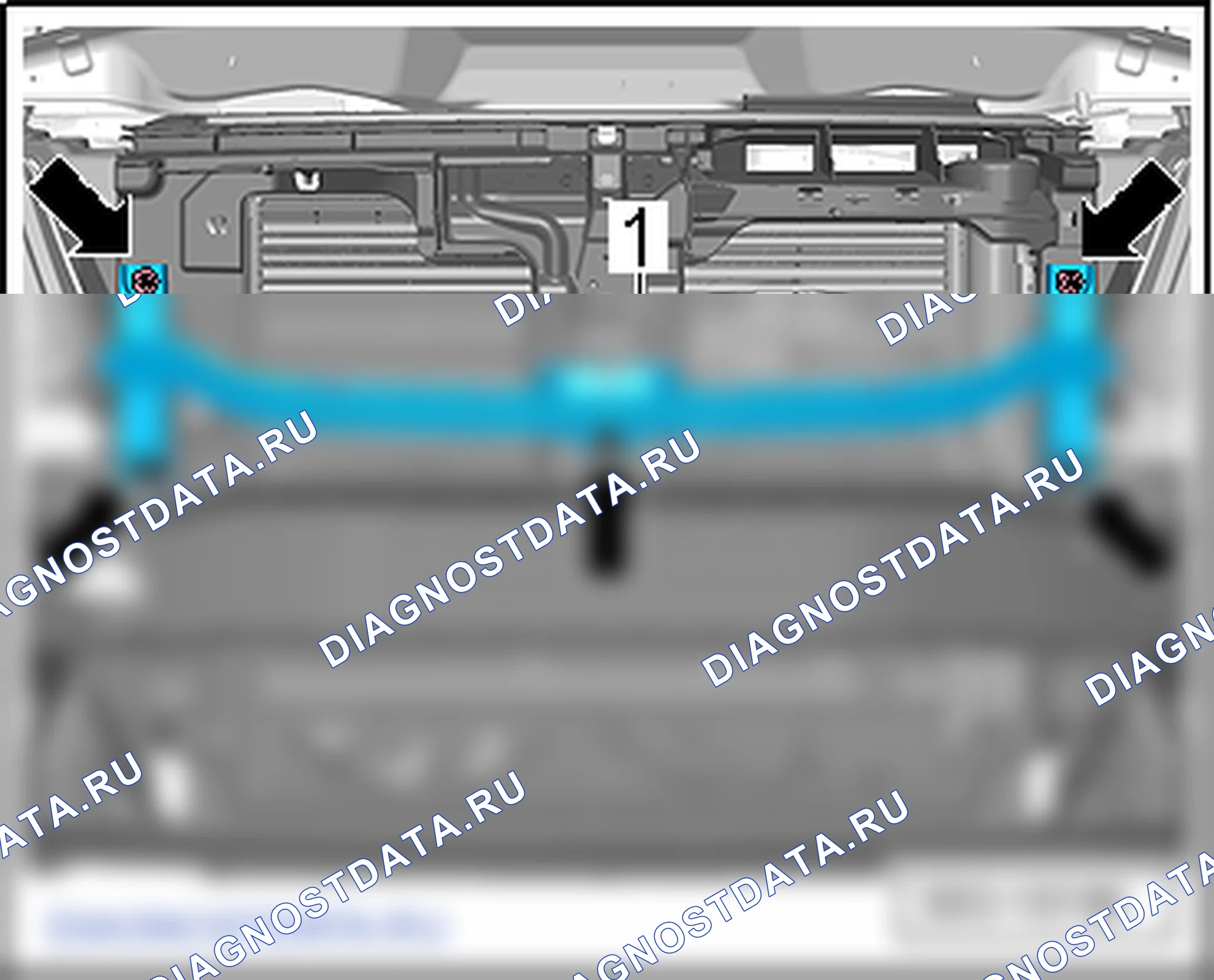 Облицовка переднего бампера.. SEAT Alhambra Ii