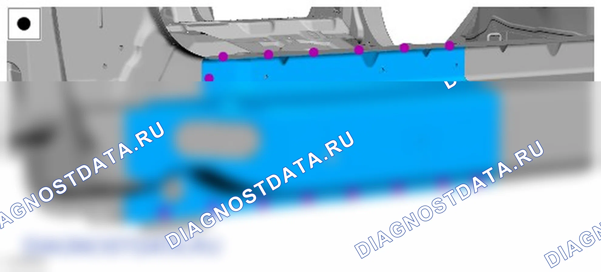 Как снять и установить заднюю панель. Ford EcoSport II
