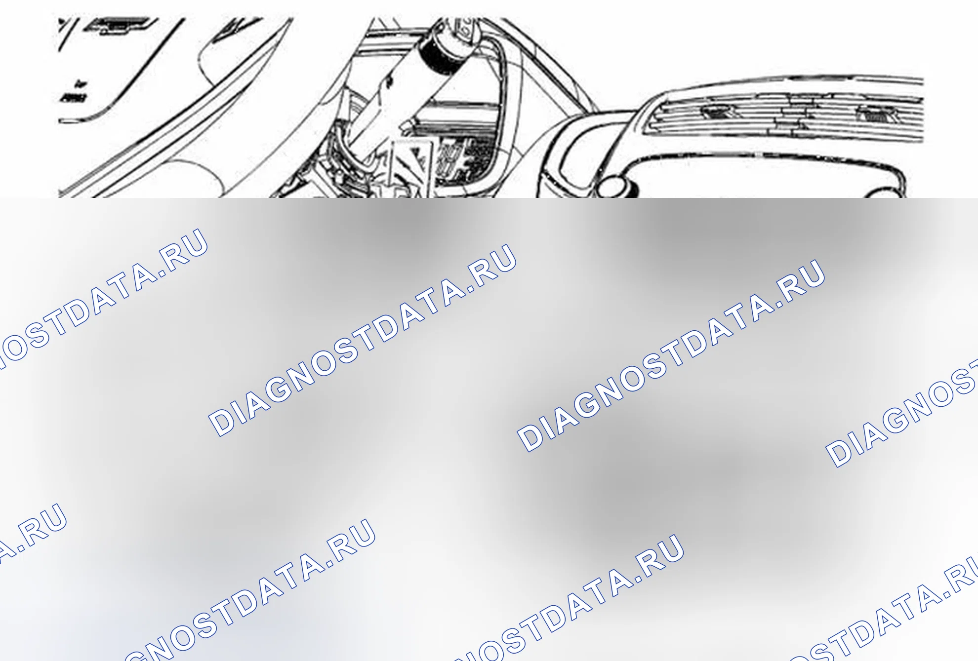 Рис. 4: Замена модуля предотвращения краж (Trax). Buick Encore I