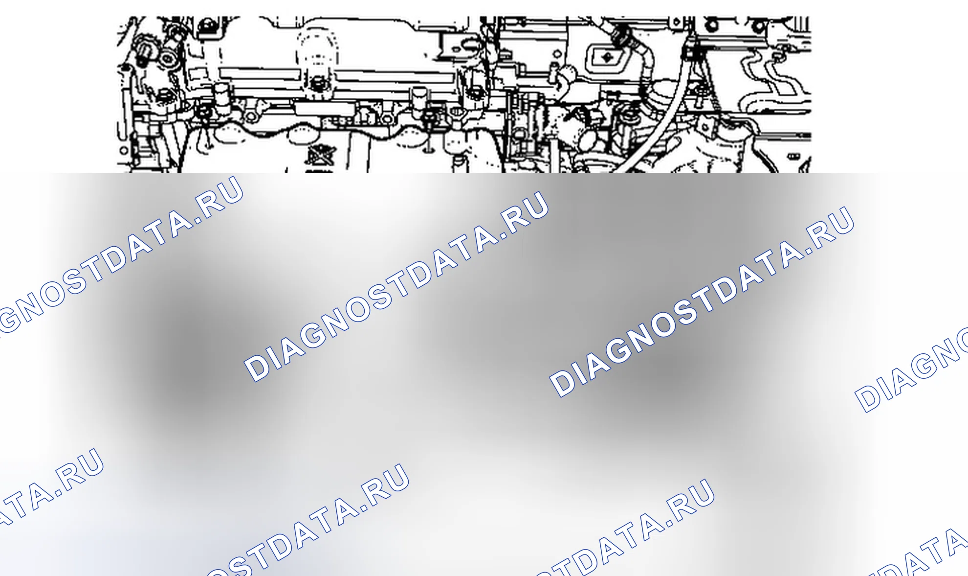 Рис. 3: Замена теплозащитного экрана выпускного коллектора. Chevrolet Spark M300