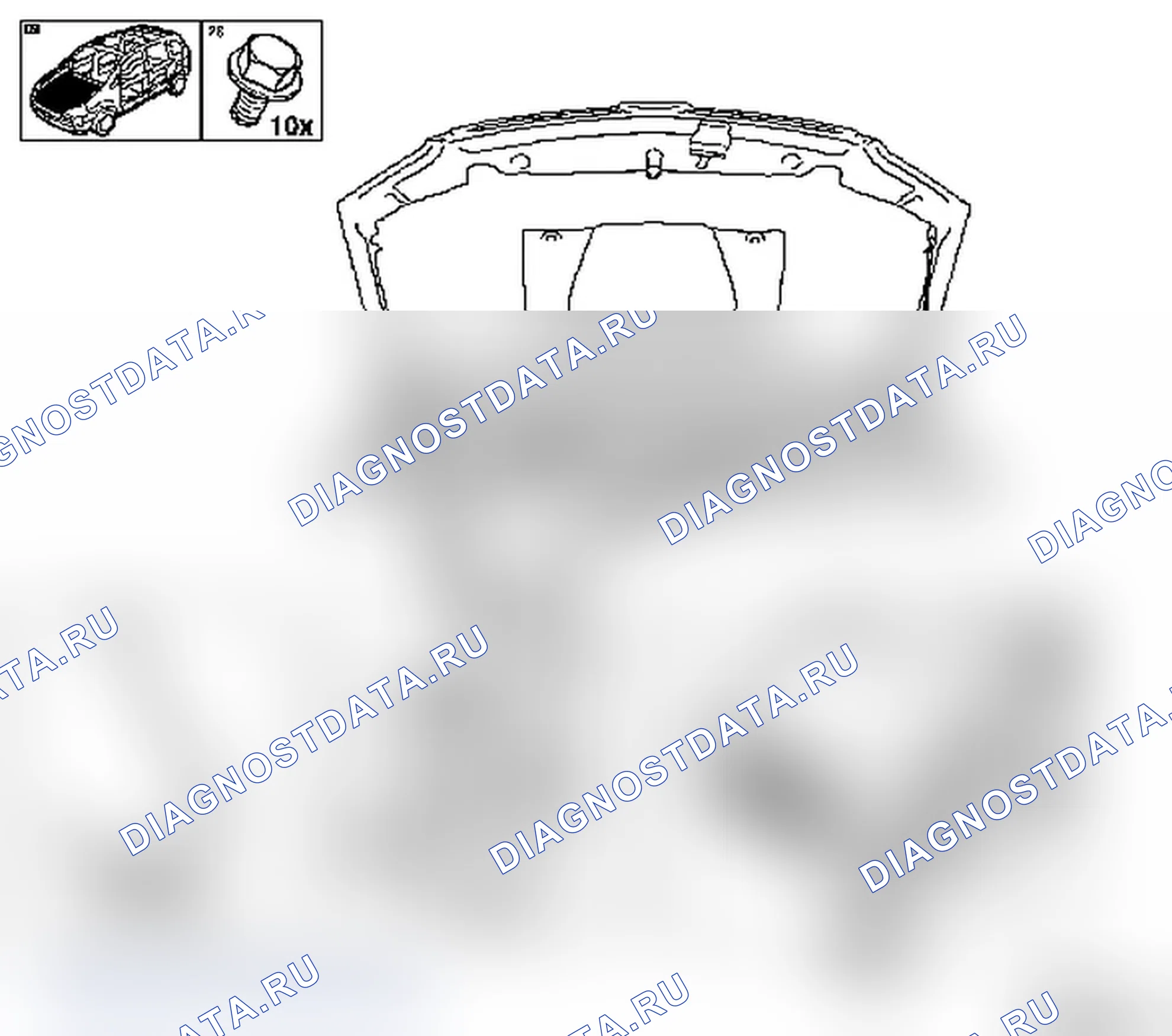 Снять и установить капот, функциональные узлы капота. Opel Vectra C