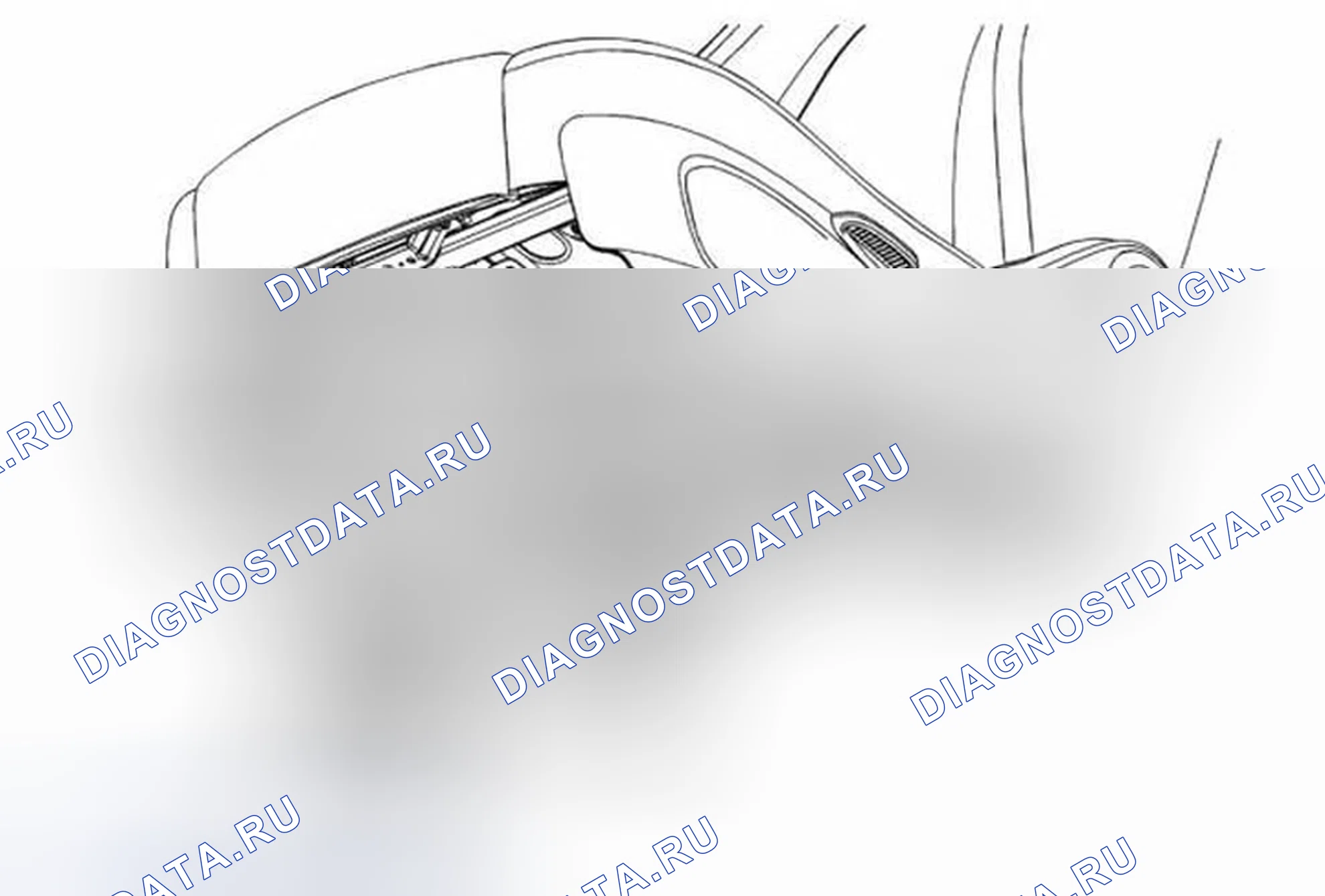Рис. 32: Замена модуля управления отопителем переднего сиденья. Chevrolet Sonic I