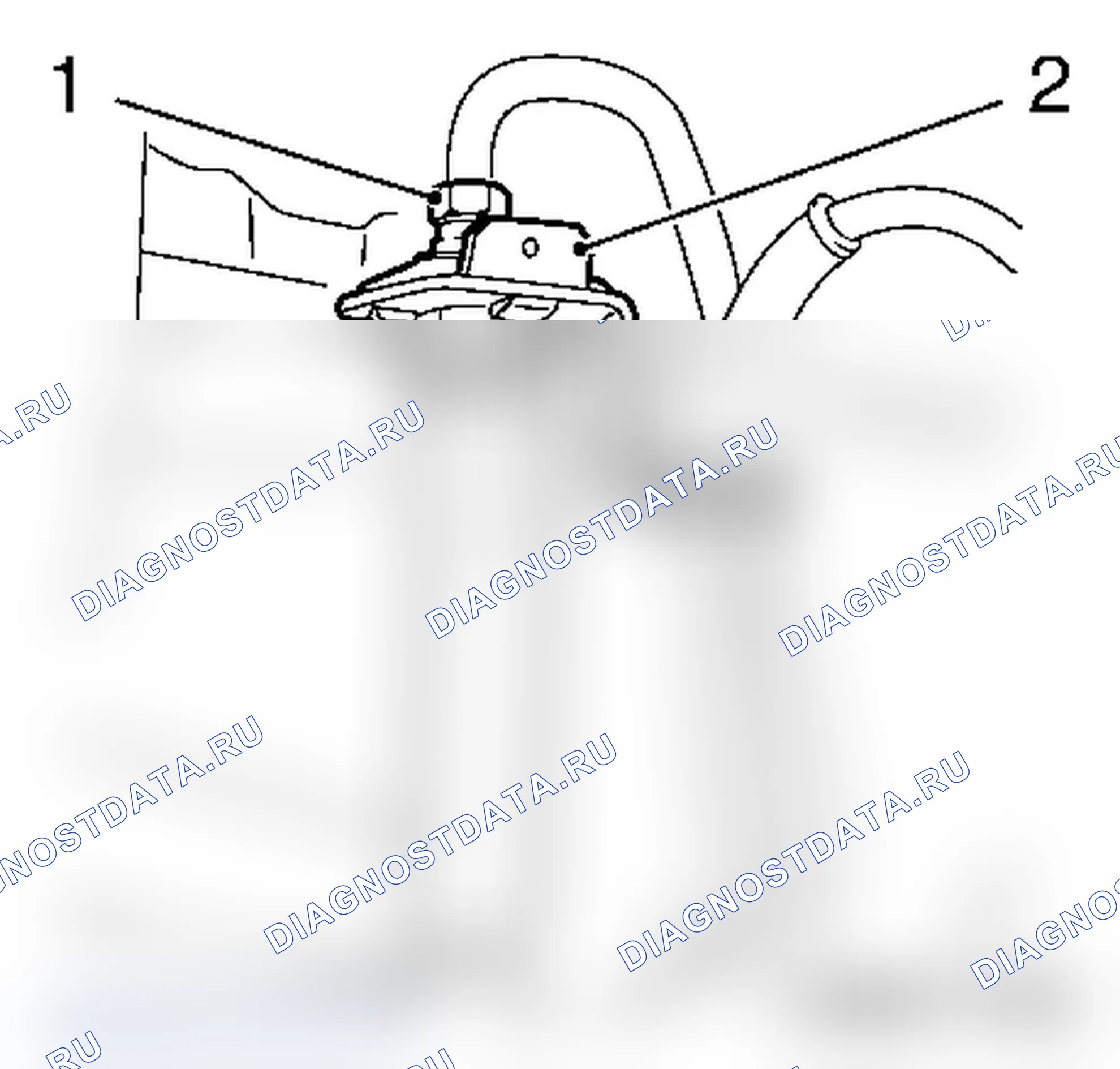 Демонтаж и монтаж переднего тормозного шланга (Z16LEL/Z16LER). Opel Corsa D