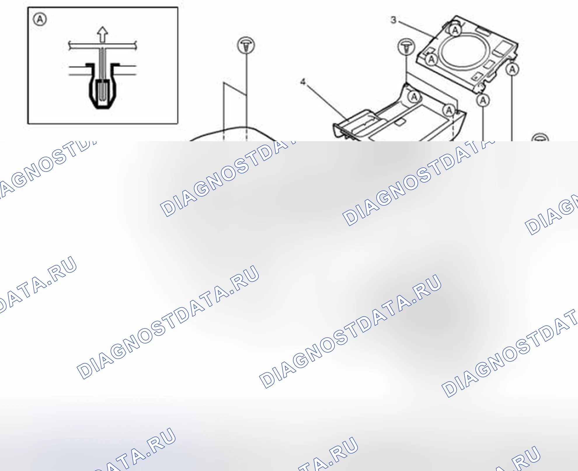 Рис. 9: Компоненты консольной коробки. Suzuki Grand Vitara II рестайлинг 2