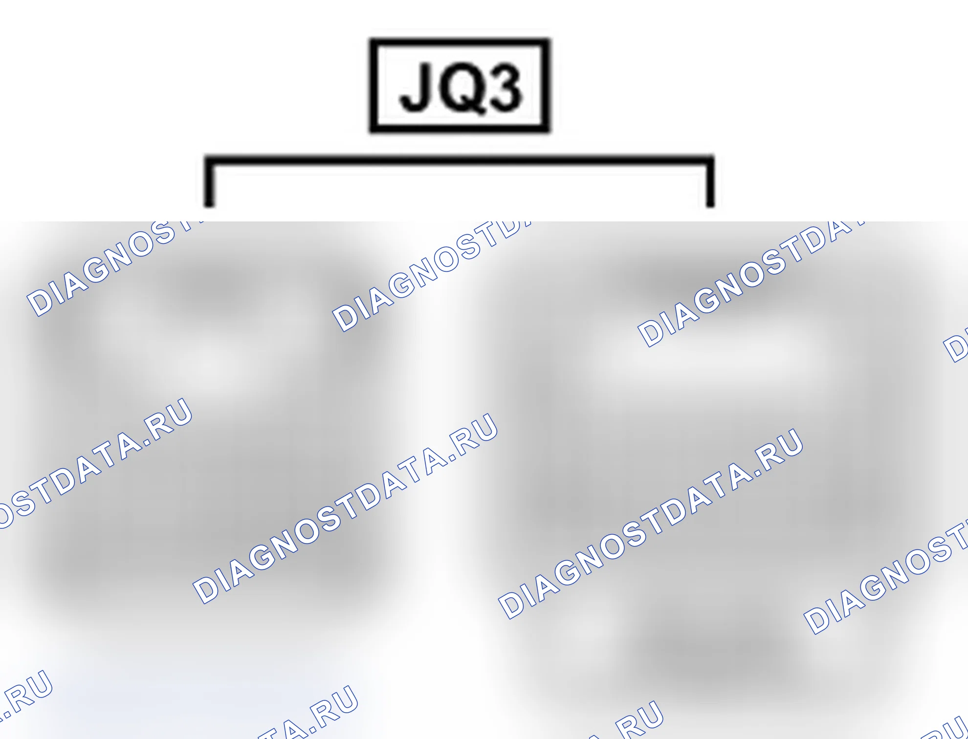 Рис. 558: Вид с торца линейного соединителя (JQ3). Lexus IS F I