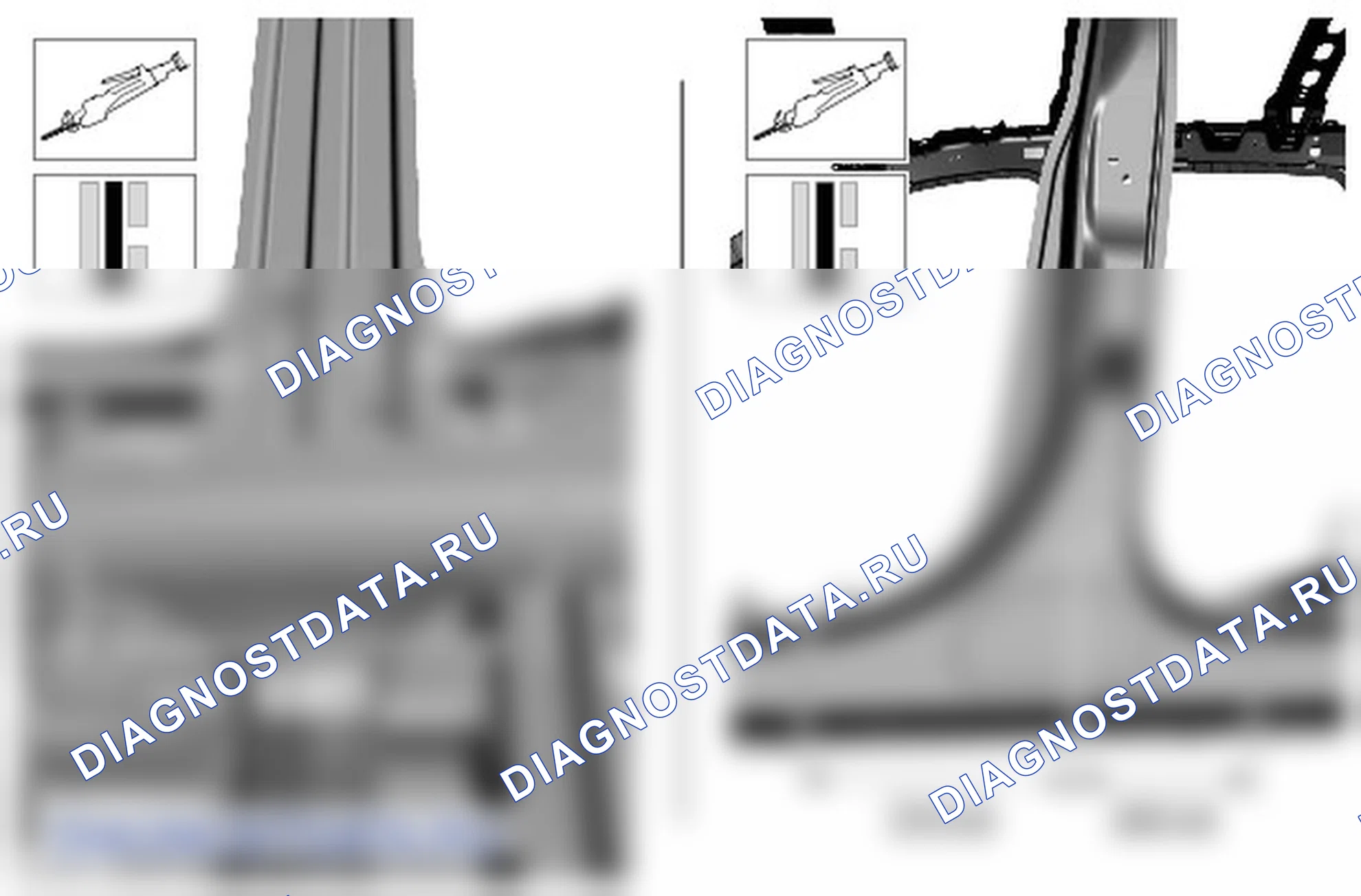 Внешняя панель стойки B: описание и работа. Ford Galaxy III