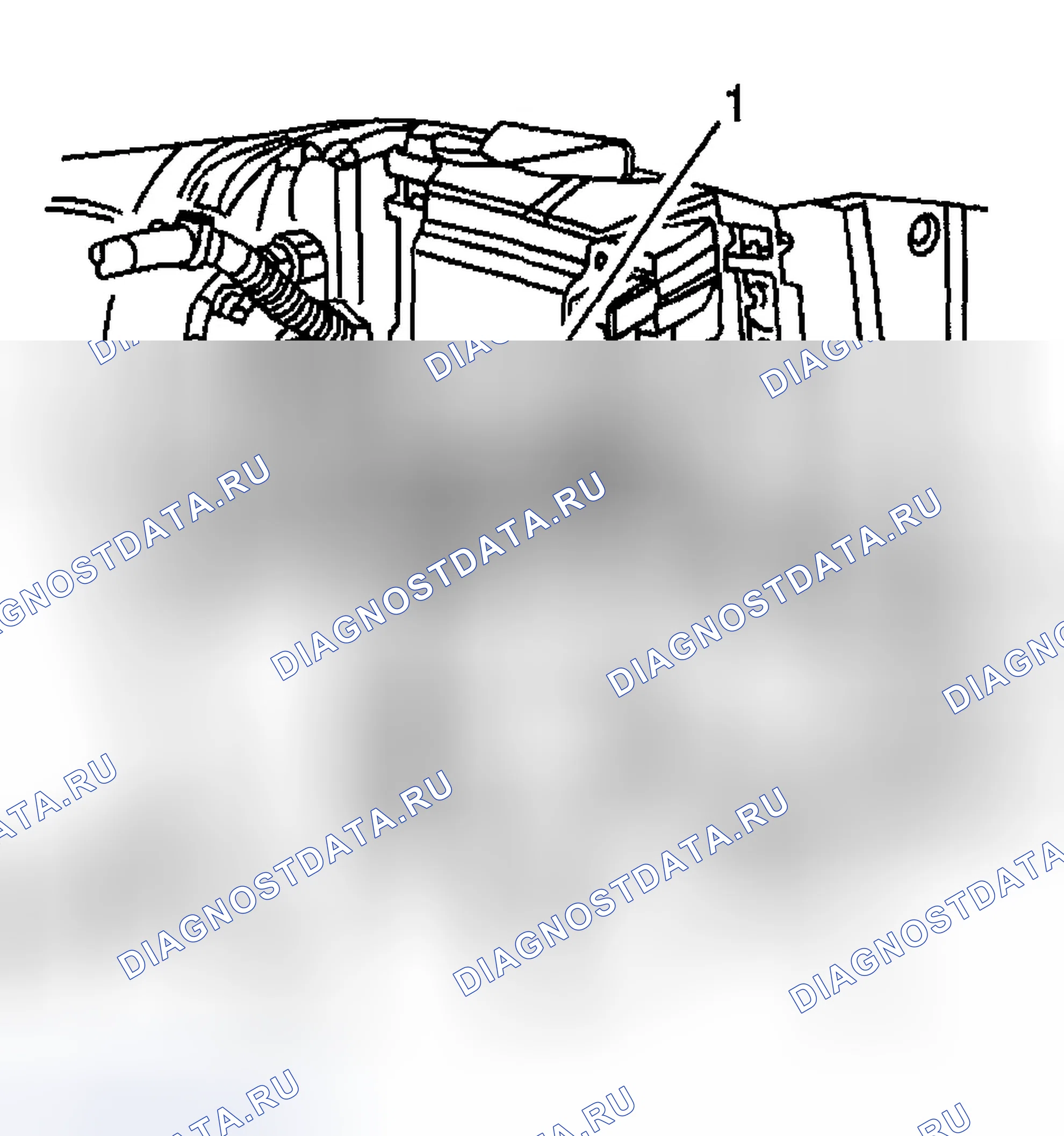 Рис. 232: Процедура установки. Chevrolet TrailBlazer I