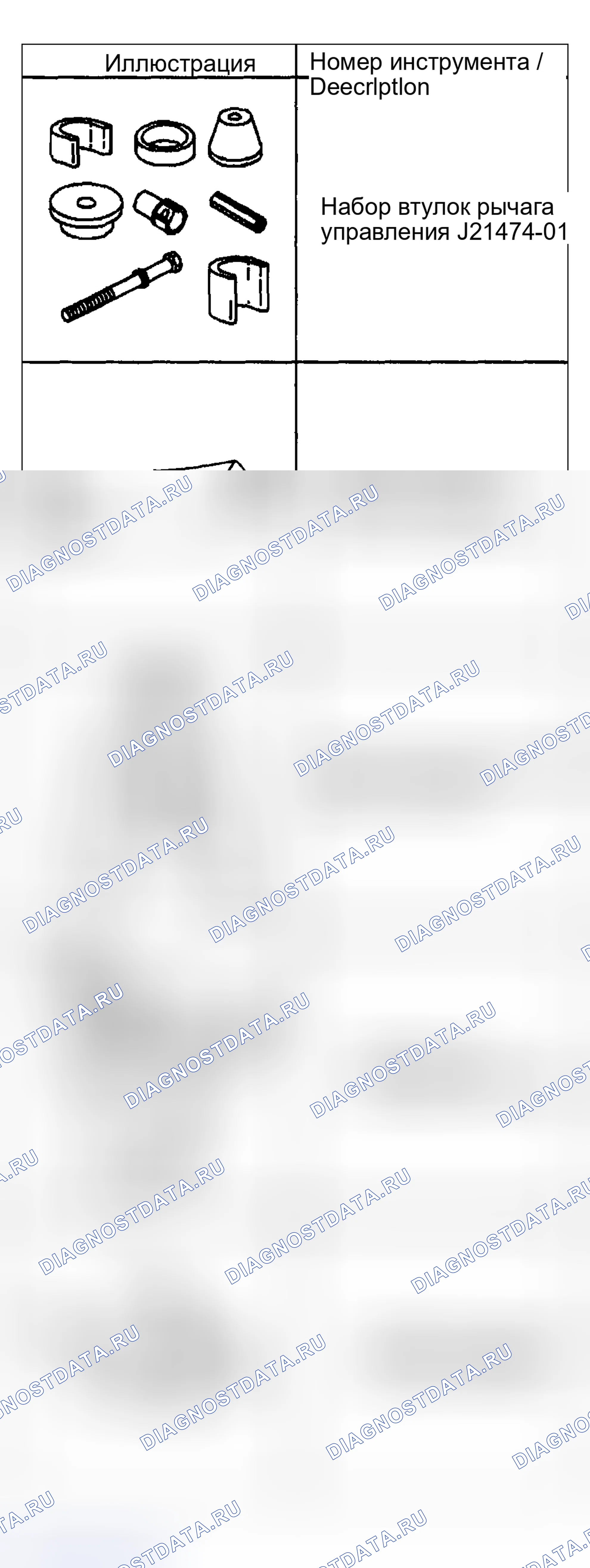 Рис. 21: Специальные инструменты и оборудование. Hyundai Venue I