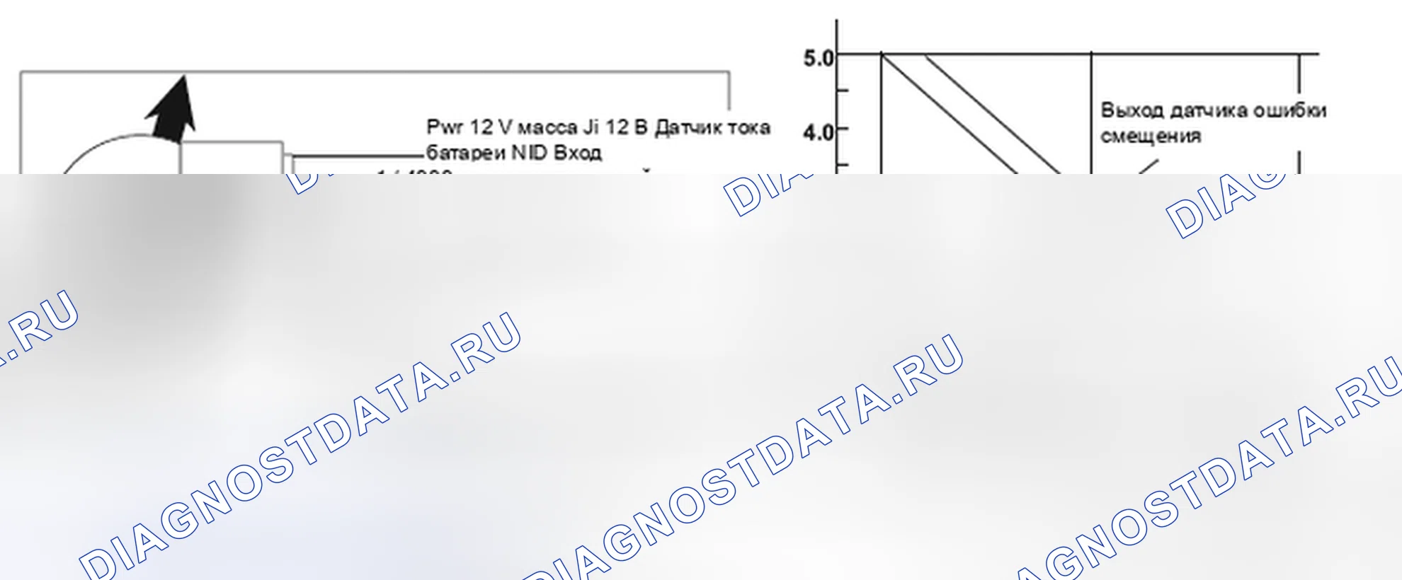 Рис. 442: Схема подключения аккумуляторной батареи. Honda Insight I
