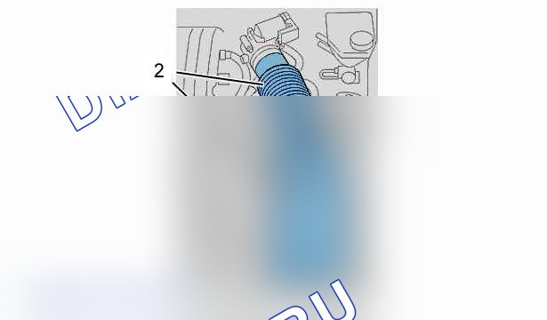 Снятие - установка: впускной коллектор — b1jk066d. Citroen C8 I