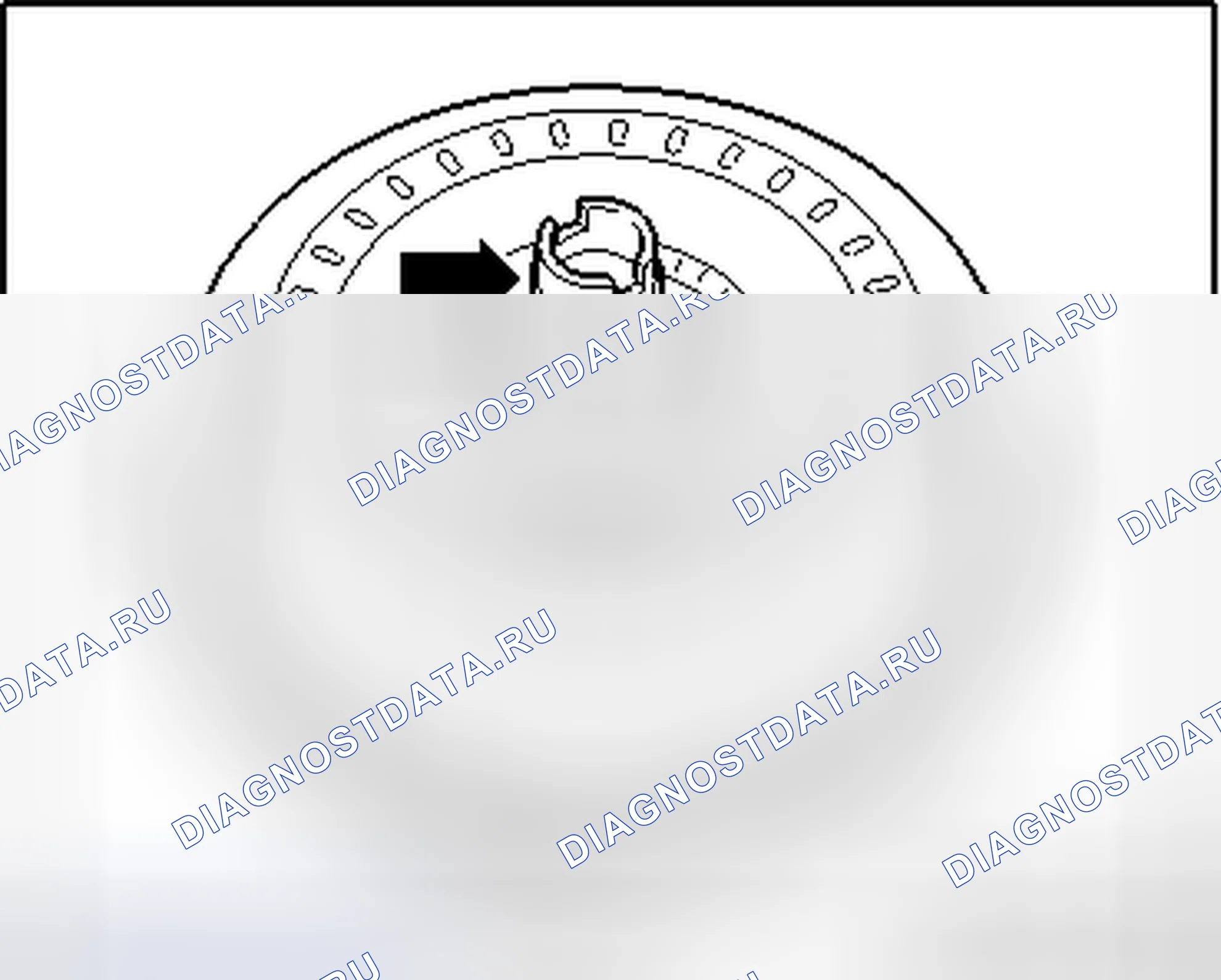 Рис. 156: ГИДРОТРАНСФОРМАТОР, УСТАНОВКА. Volkswagen Golf Mk7
