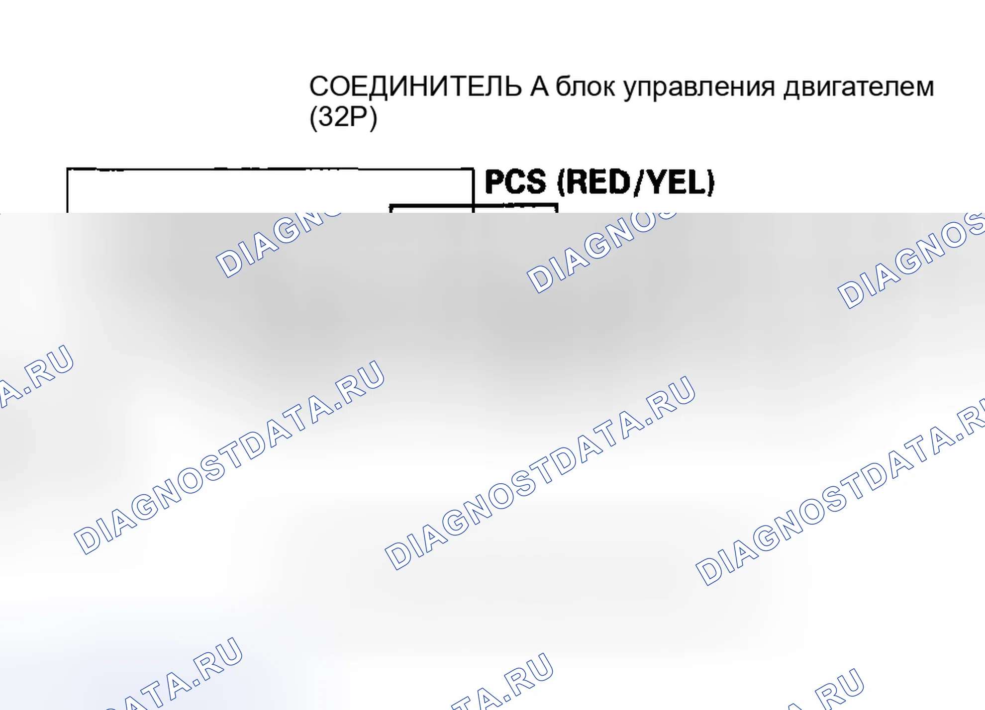 Рис. 62: расшифровка кода ошибки P0497: Низкий расход продувки системы EVAP (модели 2004-2005 гг.). Honda Insight I