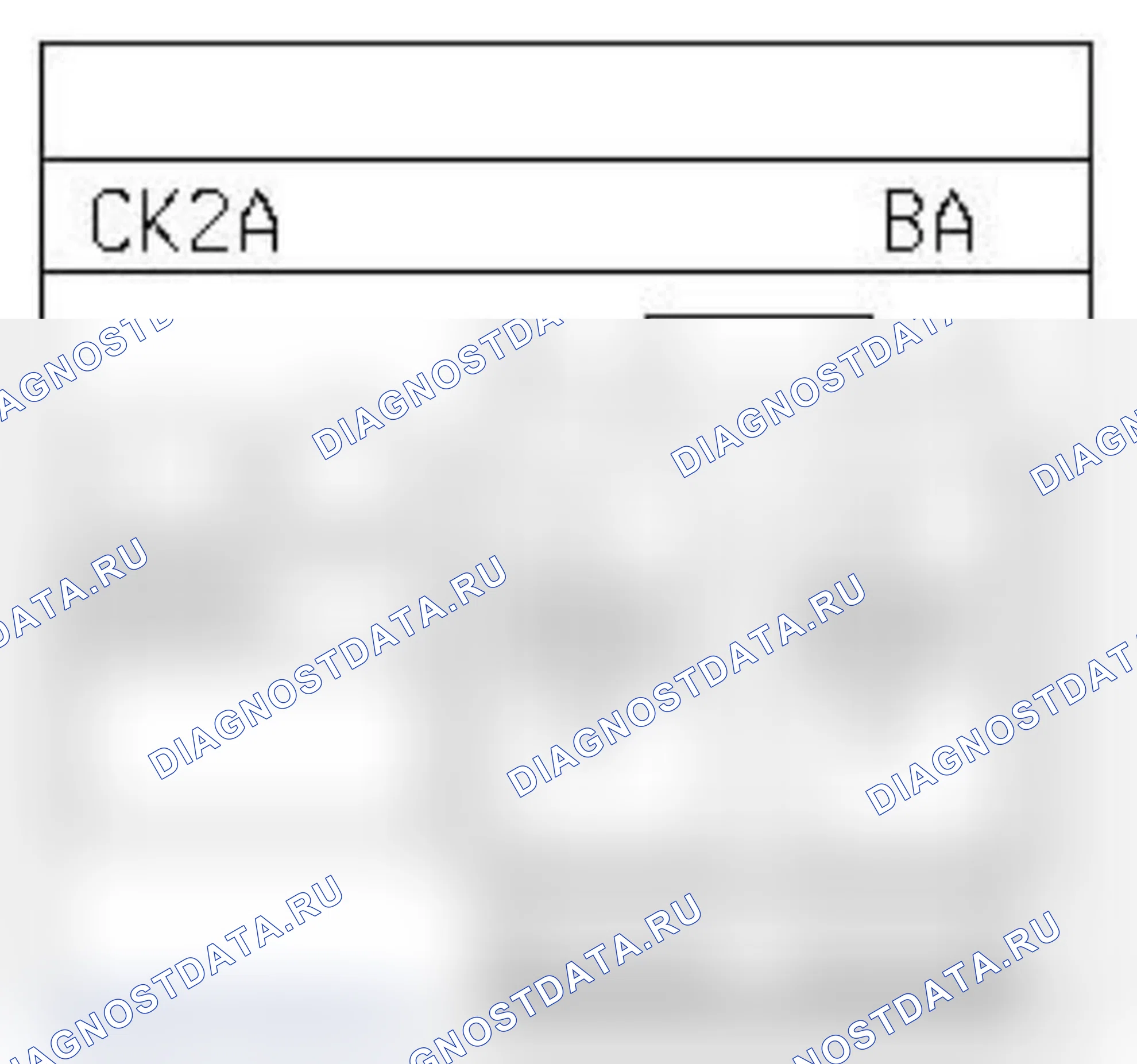 Распиновка разъёма 1223 — Зуммер сист. парковки. Renault Vel-Satis I