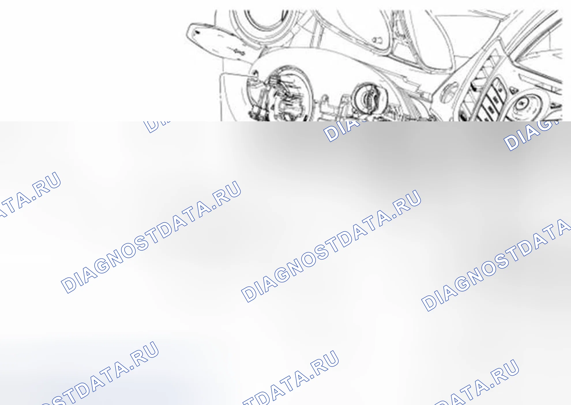 Рис. 34: Приемопередатчик пассивной противоугонной системы (PATS). Ford Fiesta Mk6