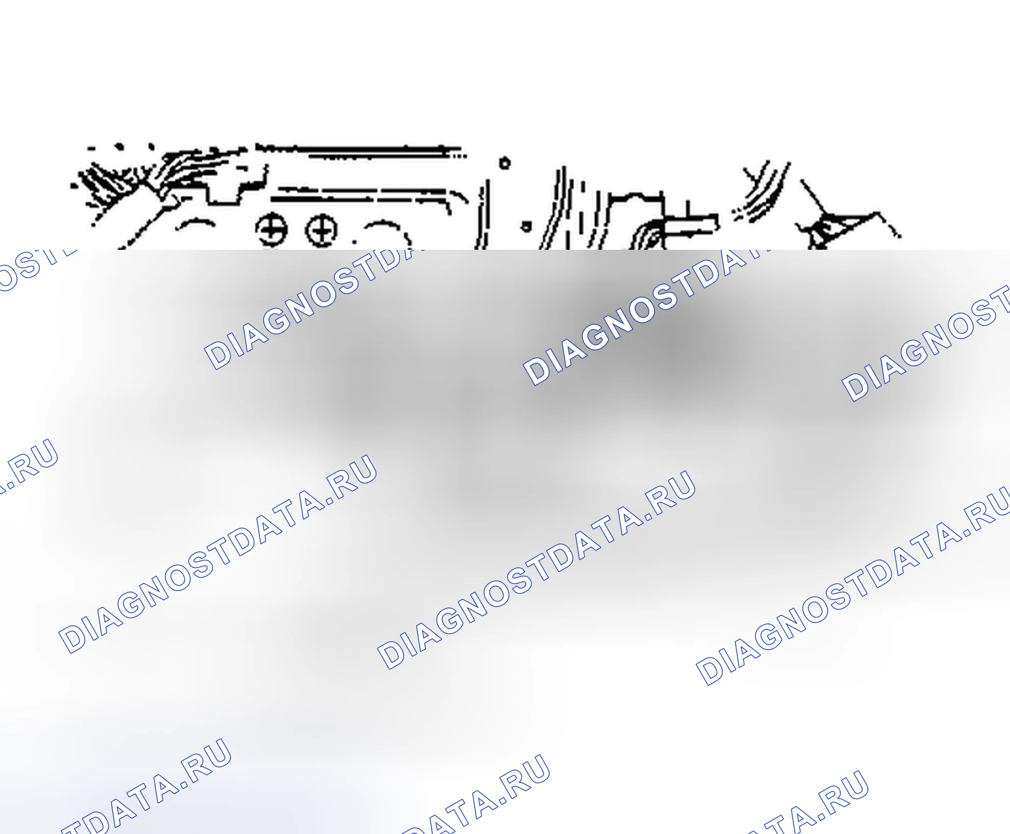 Рис. 5: Расположение компонентов (5 из 24). Subaru Justy I рестайлинг