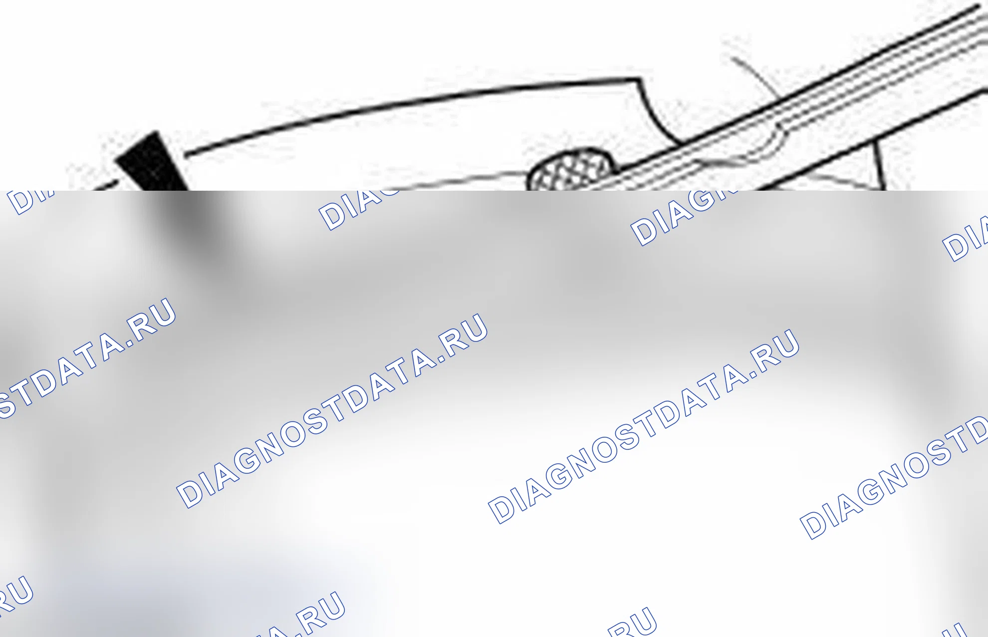 Рис. 53: ЗАЗОР МЕЖДУ ПОРШНЕВЫМ КОЛЬЦОМ И КАНАВКОЙ. Jaguar XJ X351