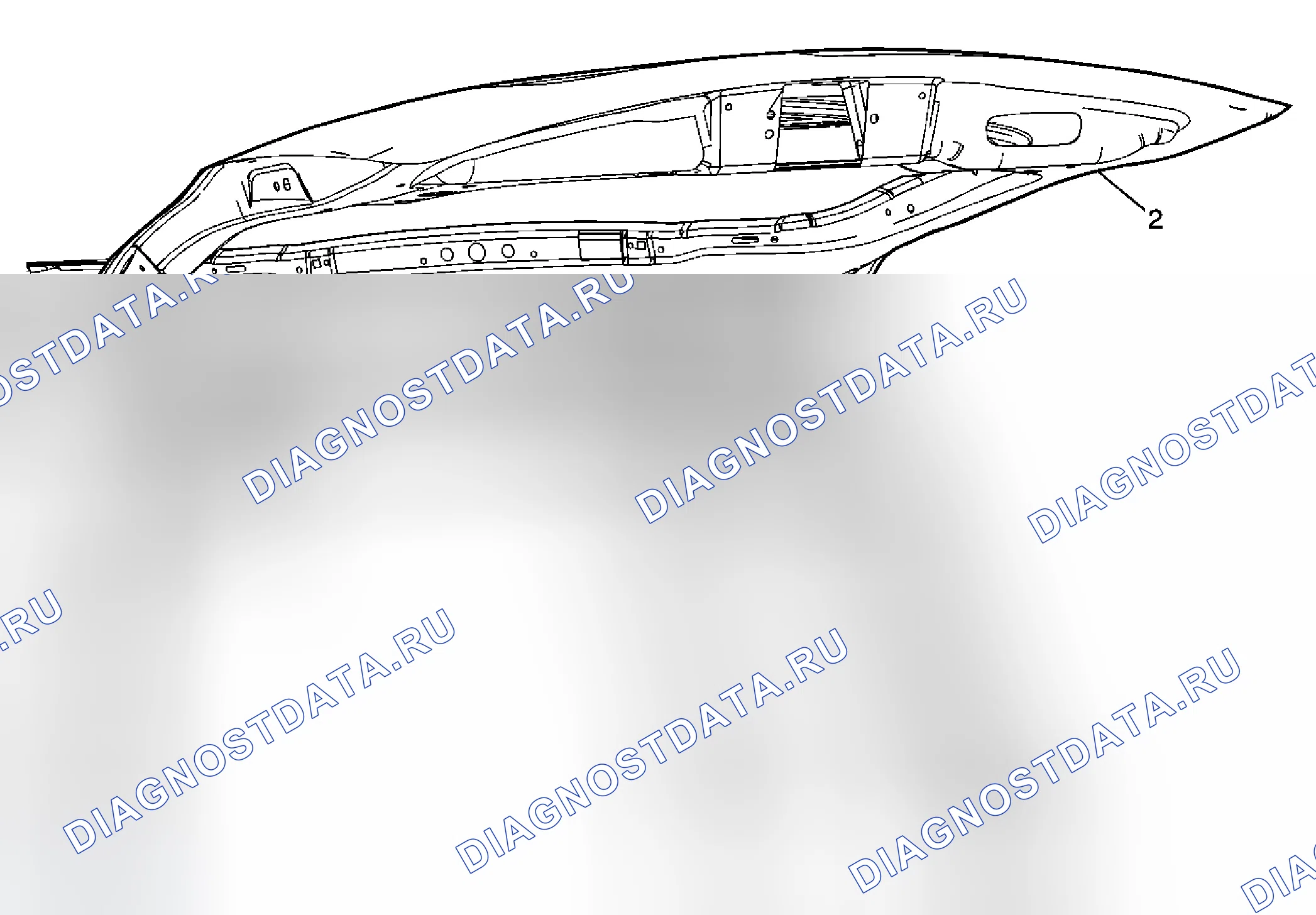 Рис. 17: Замена дверь багажника. Chevrolet HHR I