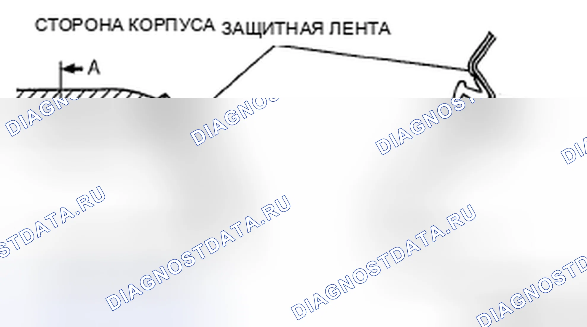 Рис. 59: СНЯТИЕ ЛОБОВОГО СТЕКЛА. Mazda MX-5 NC рестайлинг