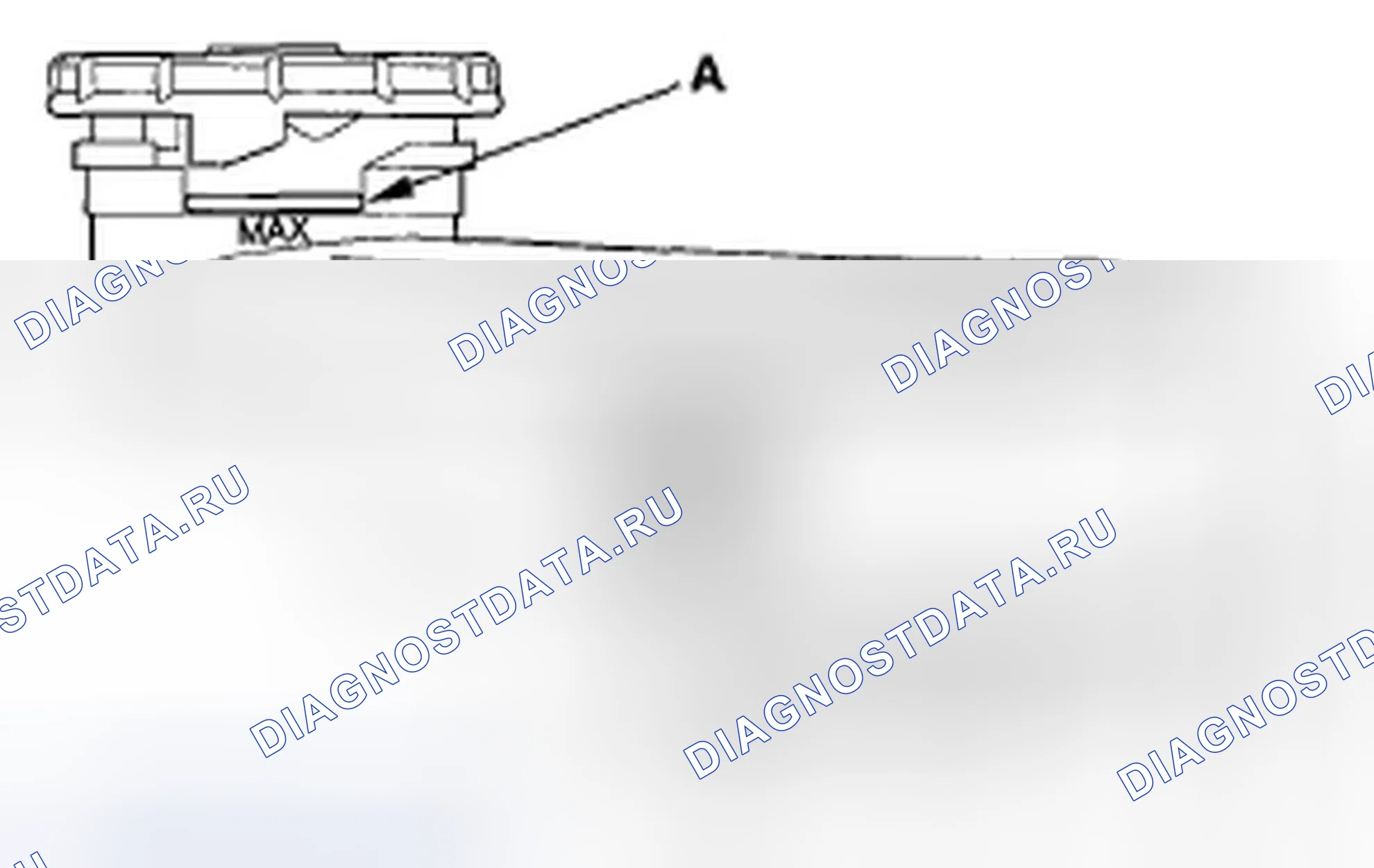 Рис. 12: Испытание реле уровня тормозной жидкости. Honda Odyssey IV