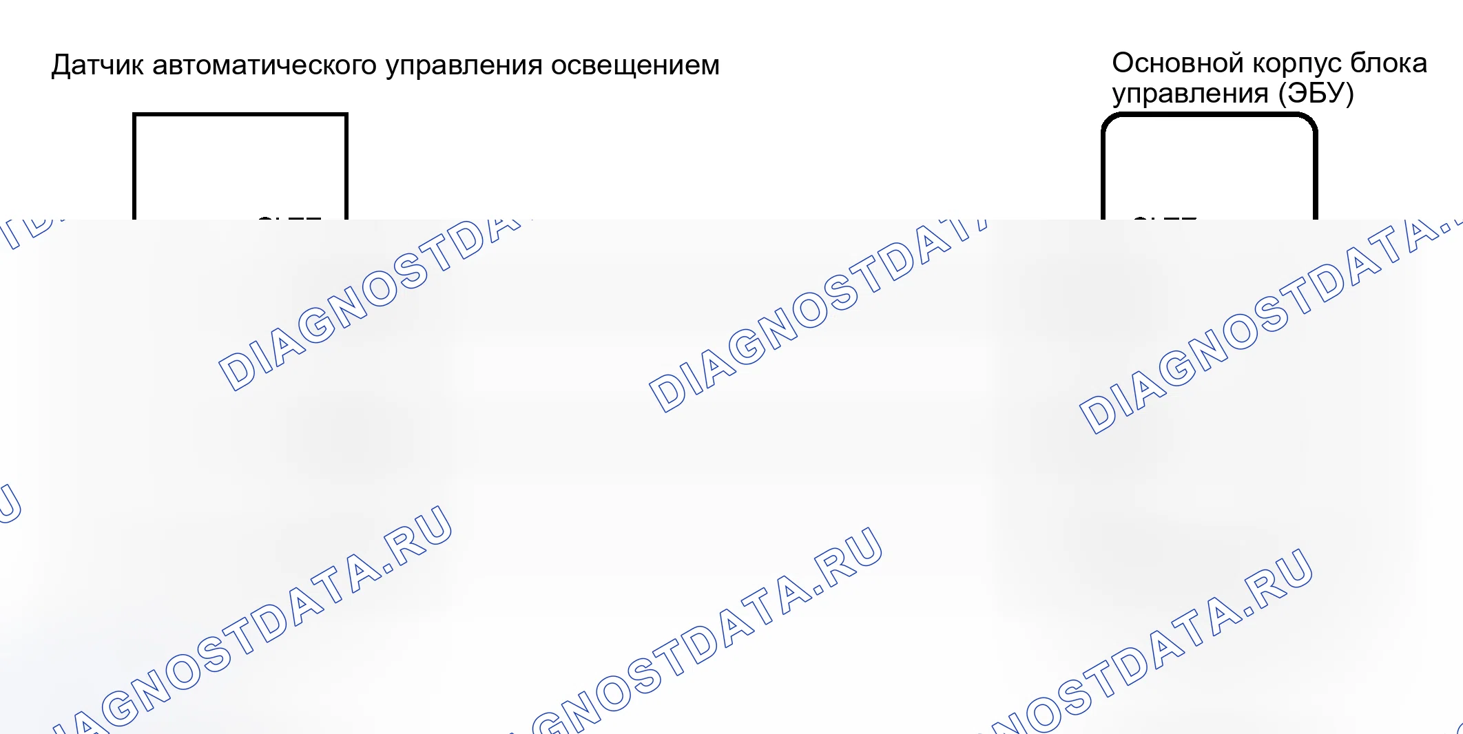 Рис. 1: электросхема. Toyota Prius II рестайлинг