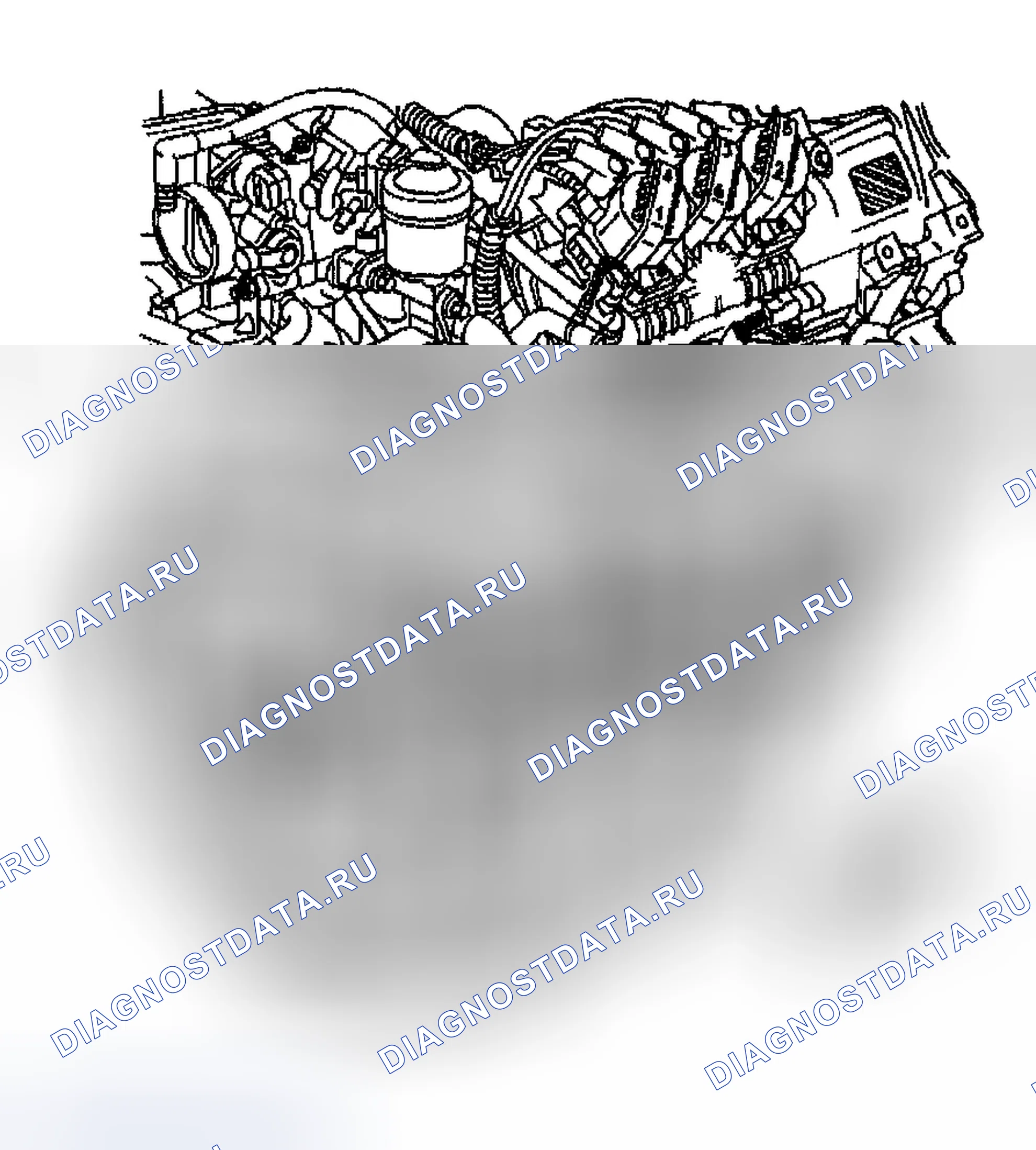 Рис. 106: Идентификация двигателя. Chevrolet Impala VIII