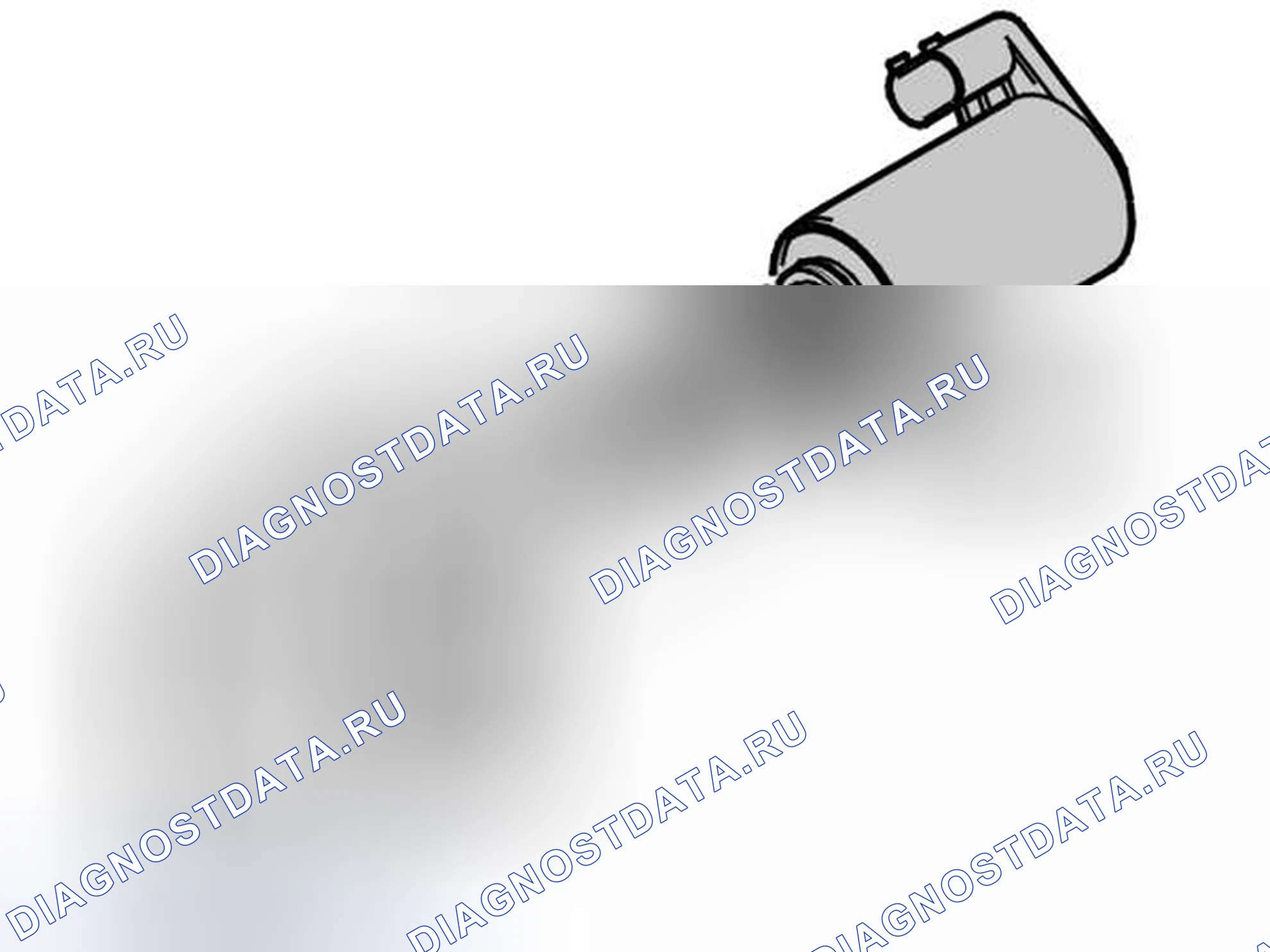 Рис. 190: Соленоид ВВТ, очистка. Volvo S80 I