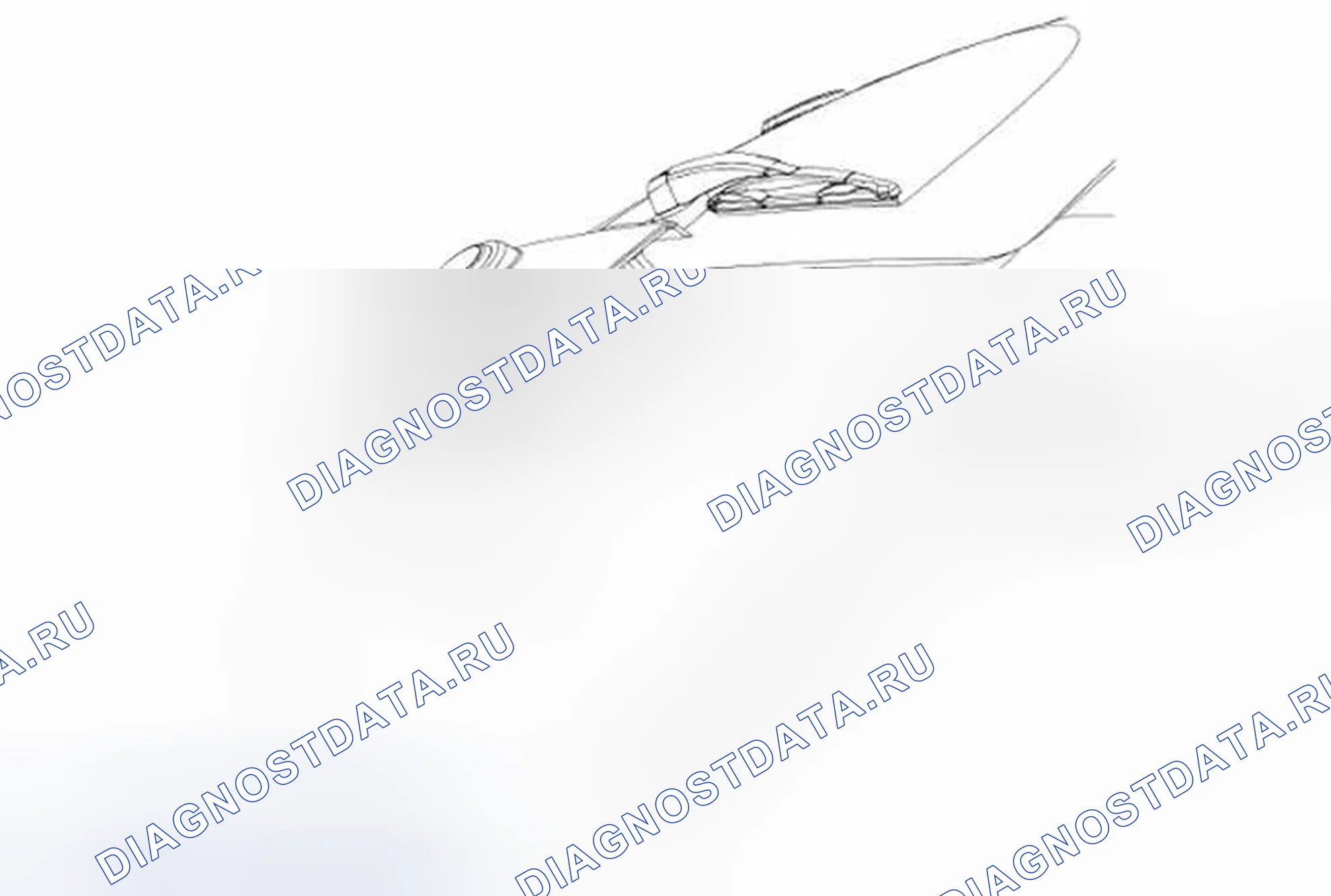 Рис. 51: Пусковой выключатель дверь багажника. Ford Escape I рестайлинг 2
