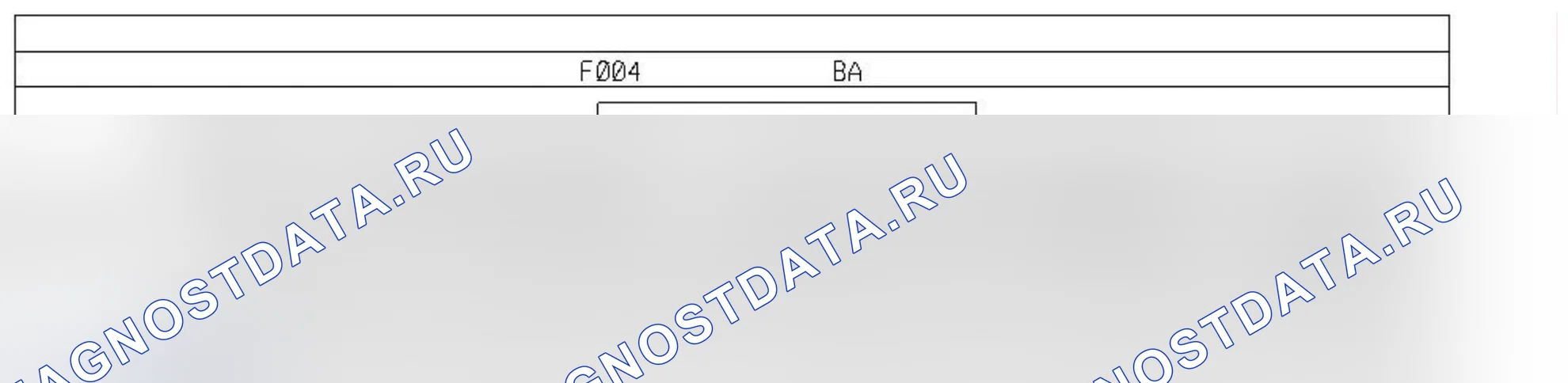 Распиновка разъёма 645 — Коммутационный блок салона. Renault Modus I