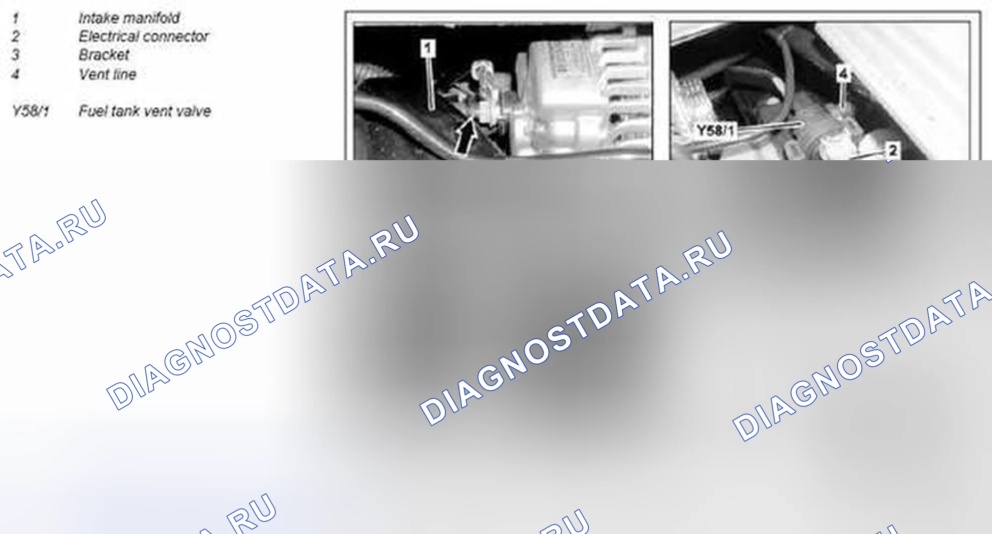 Рис. 18: Демонтировать, установить штуцер прокачки топлива из топливного бака - AR47.30-P-1000MCU. Kia Soul I