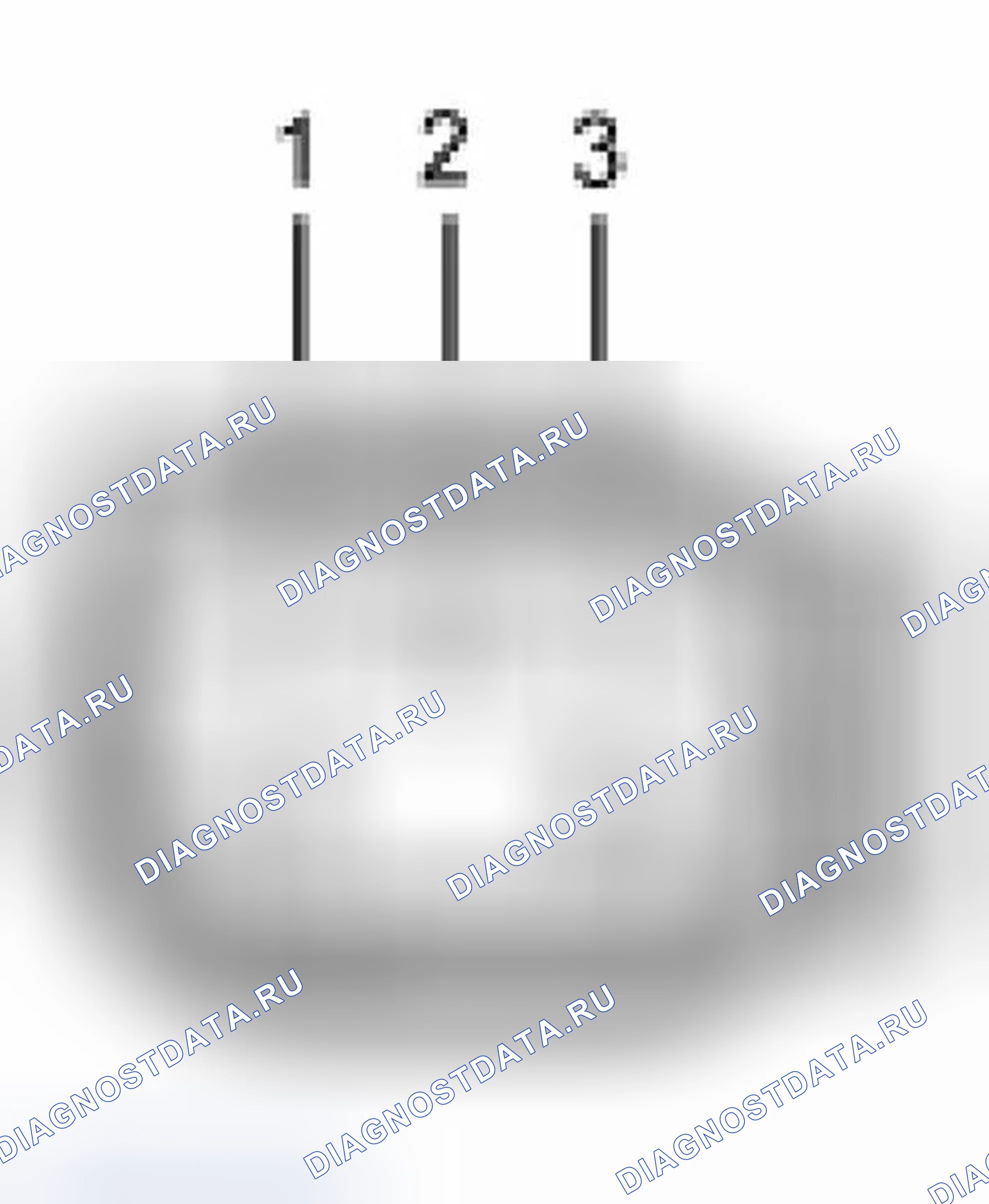 Рис. 39: Датчик помощи при парковке C4009, C4010, C4011 и C4012. Ford Pickup F150 
